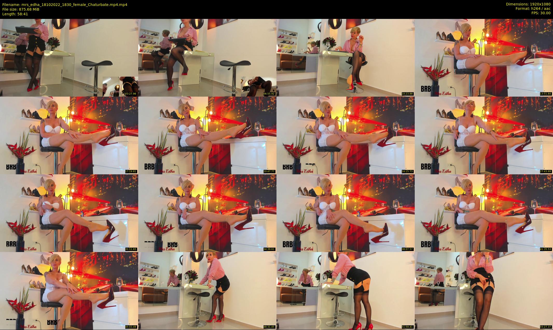 mrs_edha — 59 minute Chaturbate female cam show recording, 1080p, Oct 18, 2022