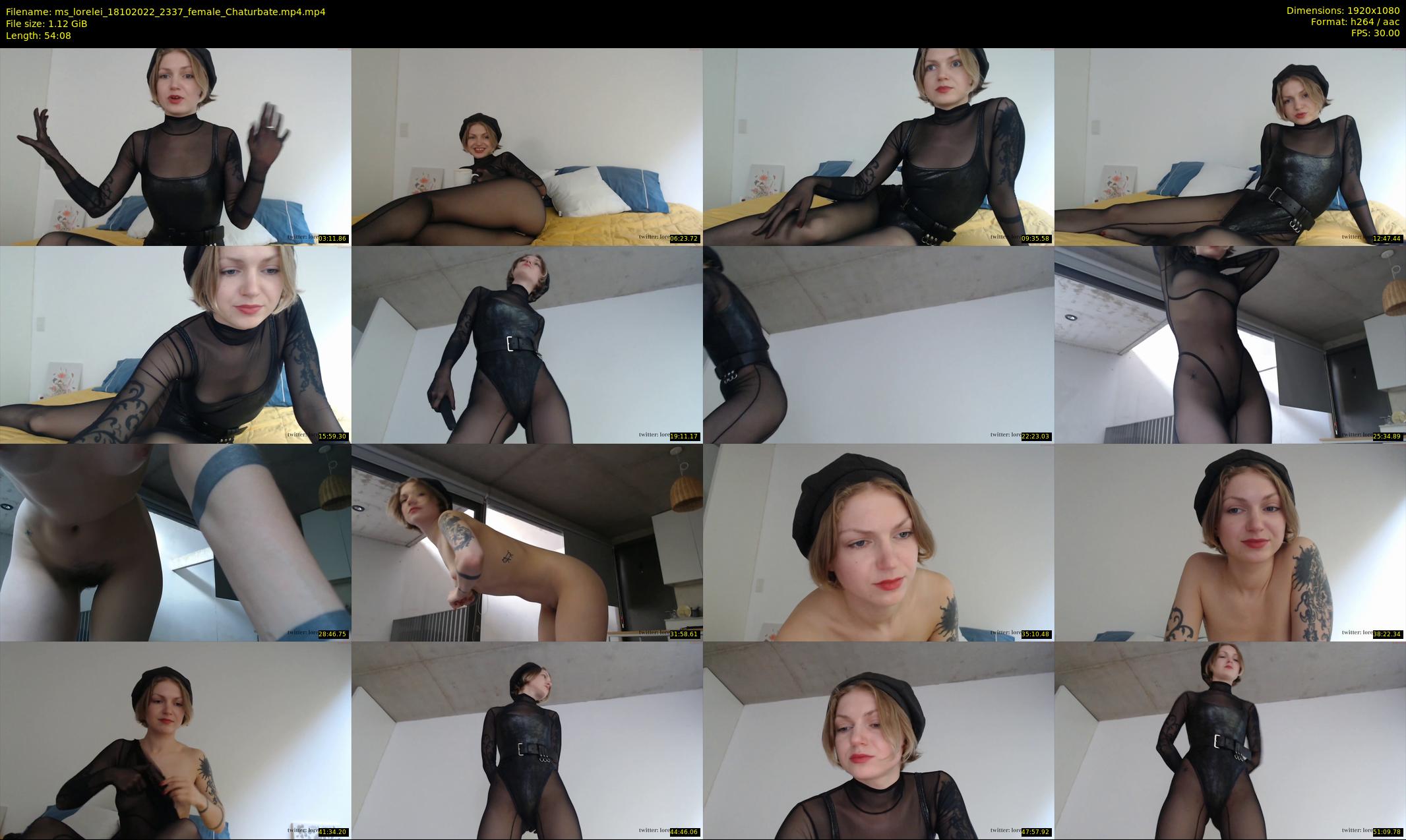 ms_lorelei — 55 minute Chaturbate female cam show recording, 1080p, Oct 18, 2022