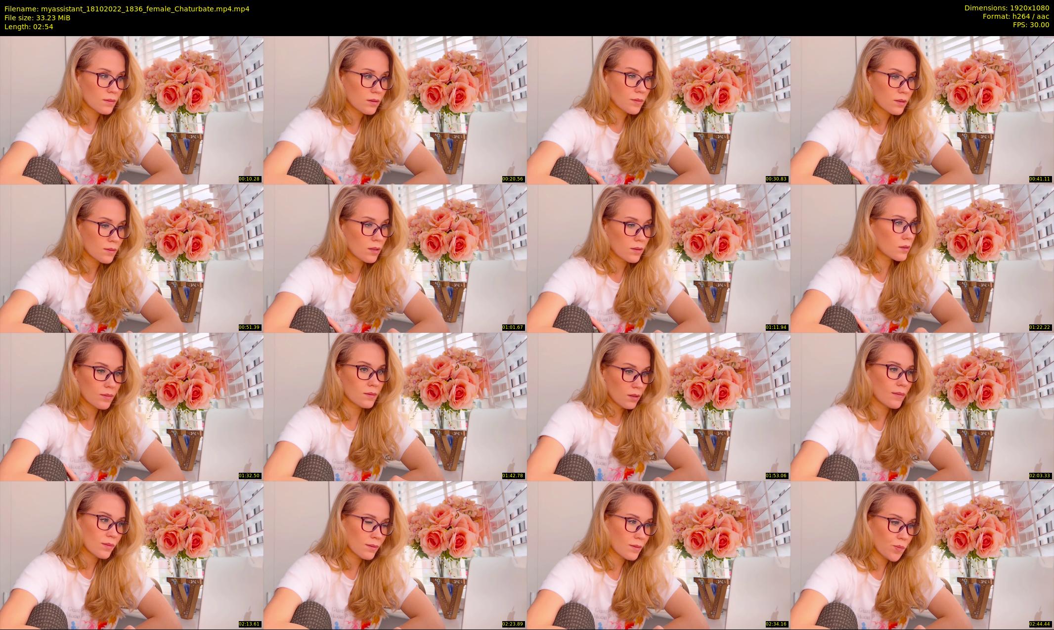 myassistant — 3 minute Chaturbate female cam show recording, 1080p, Oct 18, 2022