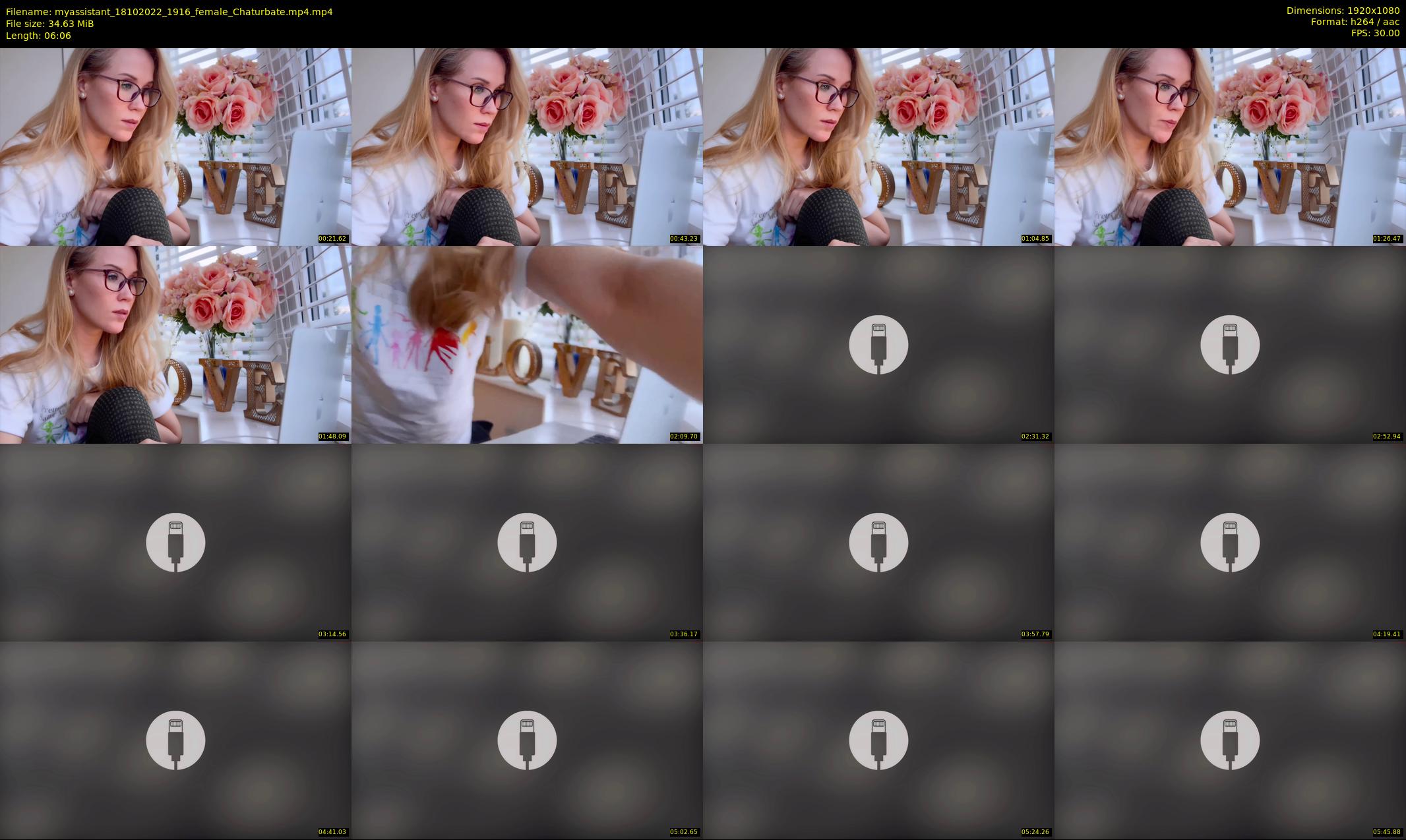 myassistant — 7 minute Chaturbate female cam show recording, 1080p, Oct 18, 2022