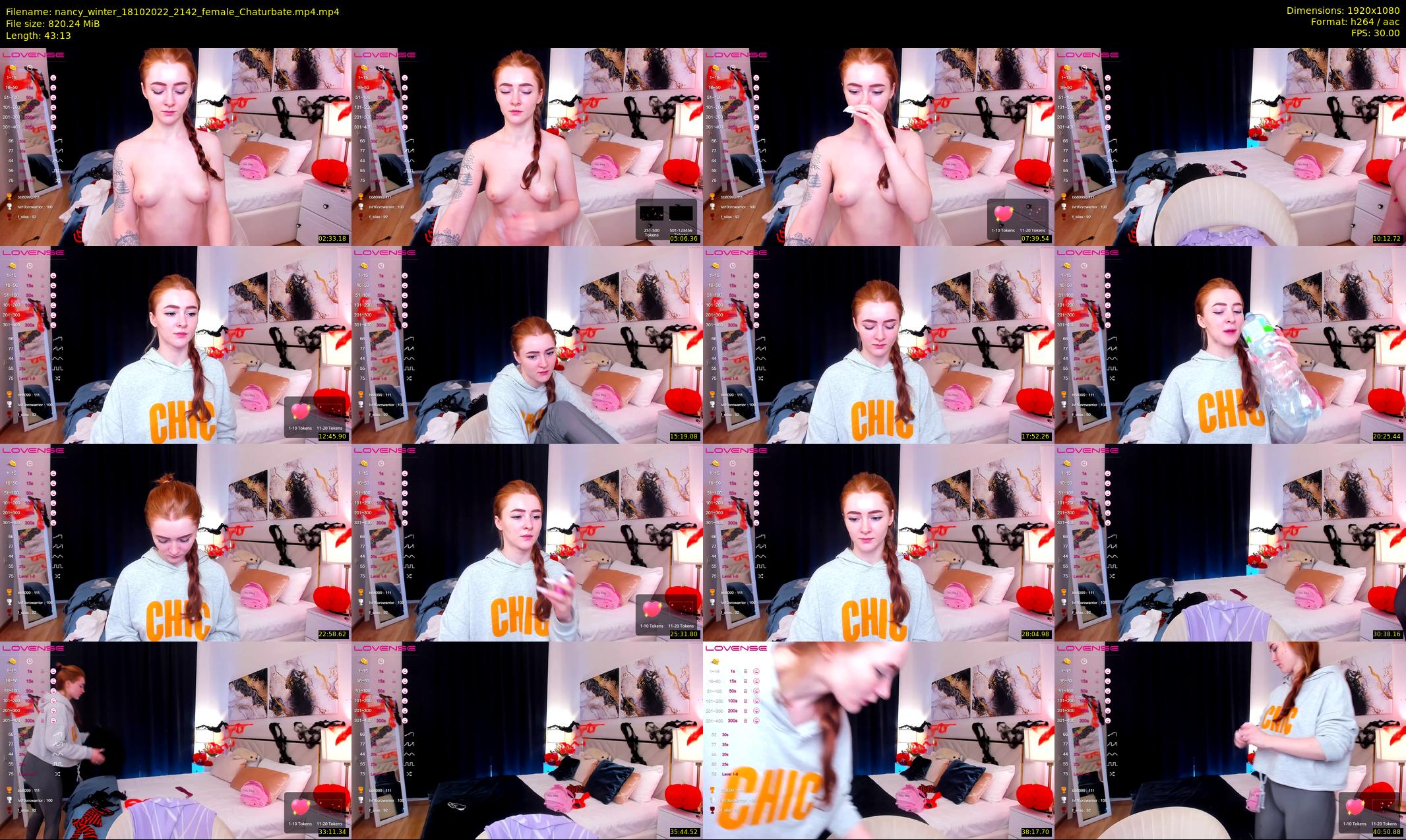 nancy_winter — 44 minute Chaturbate female cam show recording, 1080p, Oct 18, 2022