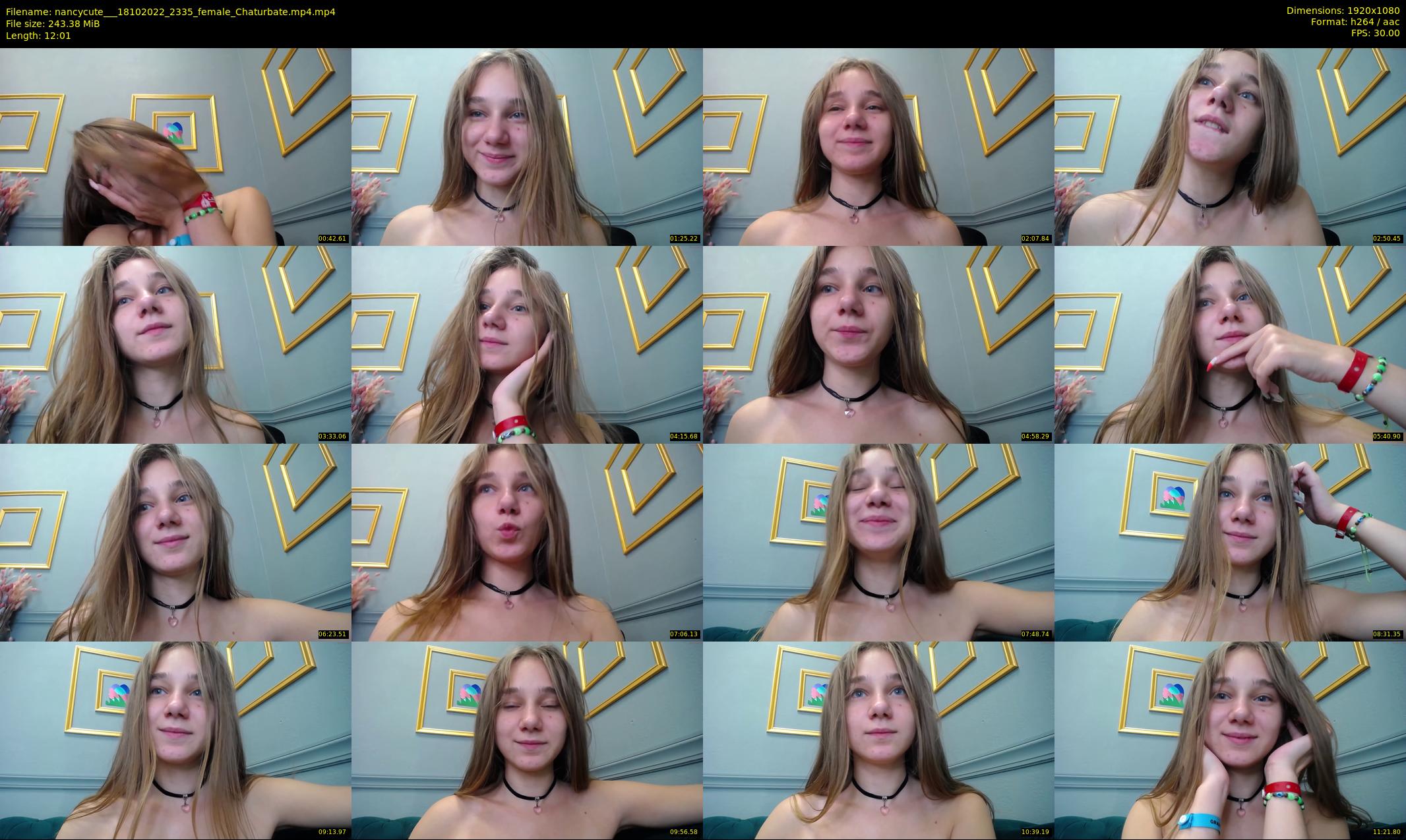 nancycute__ — 13 minute Chaturbate female cam show recording, 1080p, Oct 18, 2022