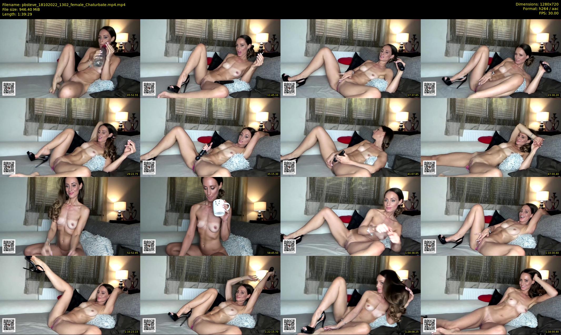 pbsteve — 100 minute Chaturbate couple cam show recording, 720p, Oct 18, 2022