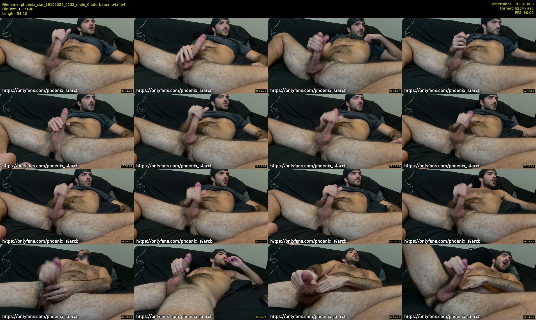 phoenix_star — 55 minute Chaturbate male cam show recording, 1080p, Oct 19, 2022
