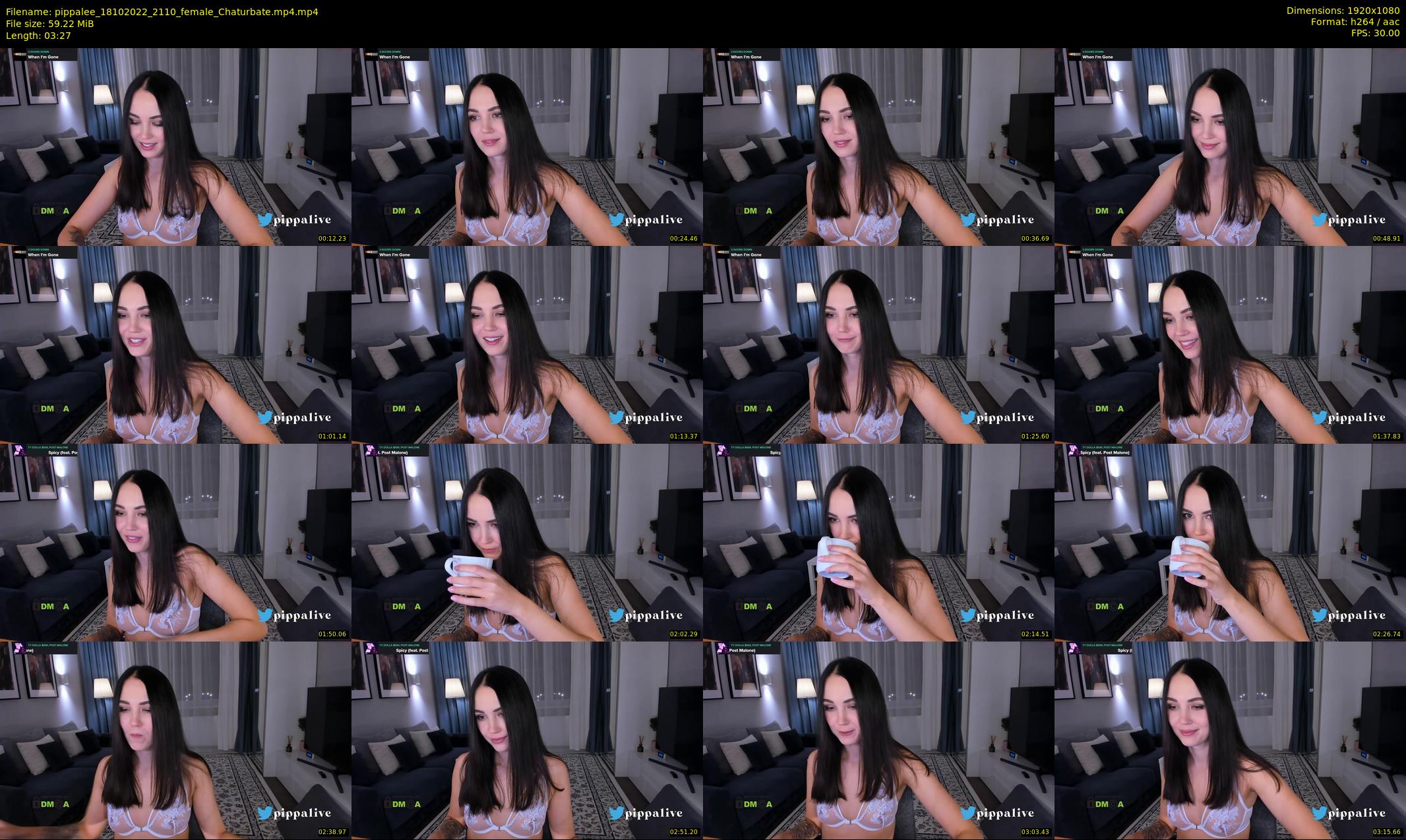 pippalee — 4 minute Chaturbate female cam show recording, 1080p, Oct 18, 2022