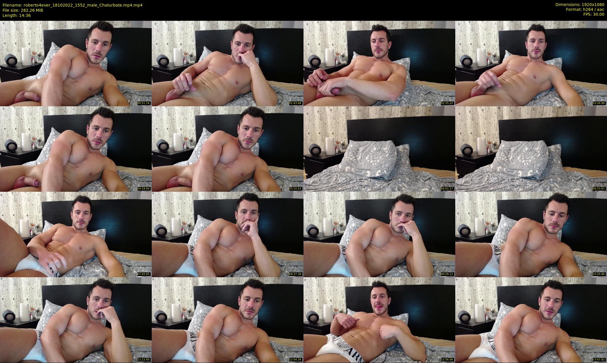 roberto4ever — 15 minute Chaturbate male cam show recording, 1080p, Oct 18, 2022