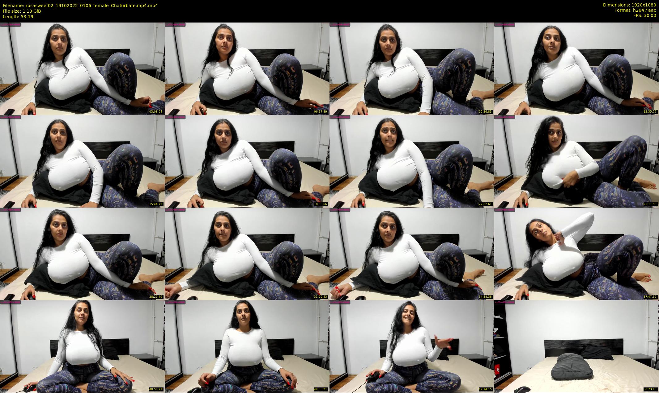 rosasweet02 — 54 minute Chaturbate female cam show recording, 1080p, Oct 19, 2022