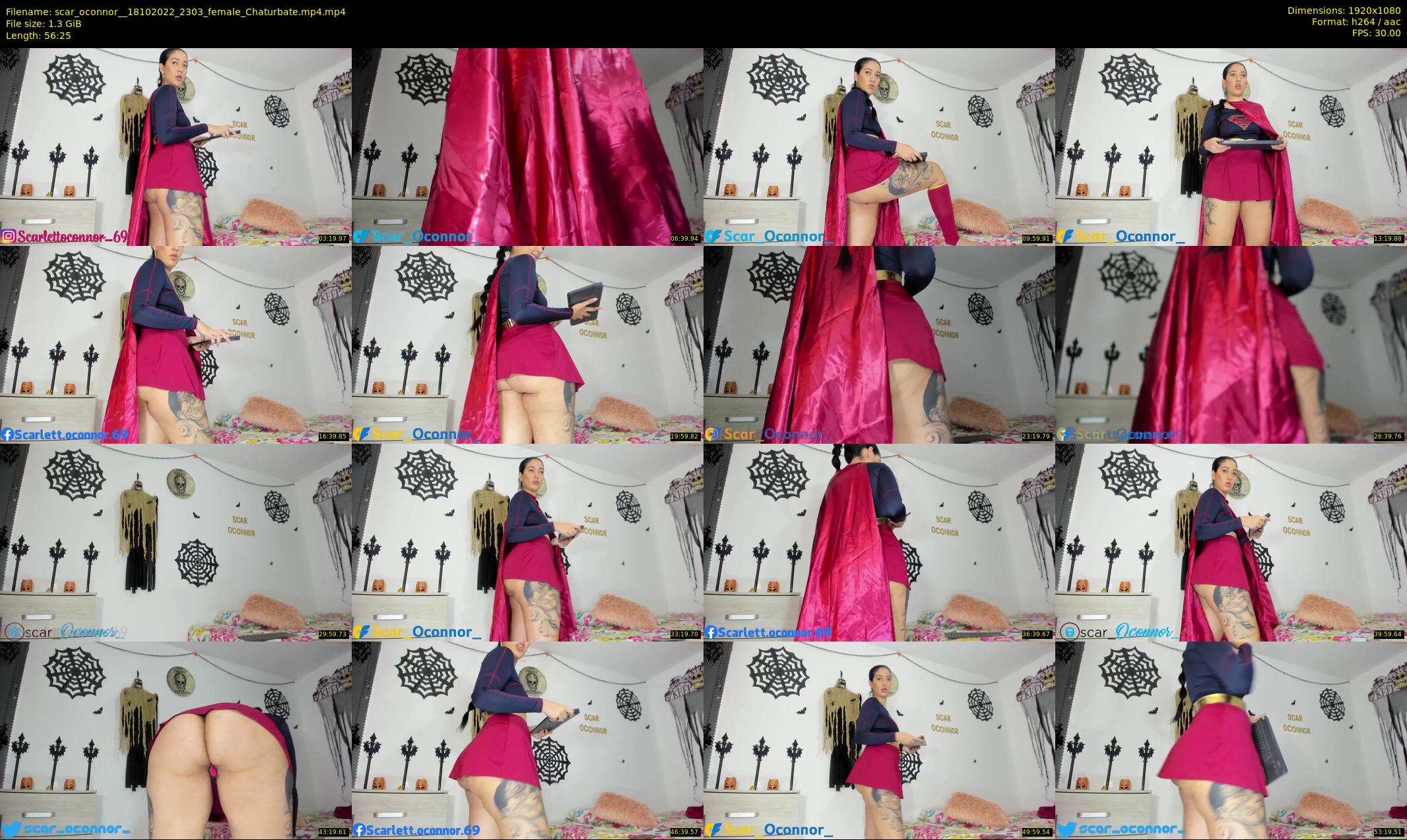 scar_oconnor_ — 57 minute Chaturbate female cam show recording, 1080p, Oct 18, 2022