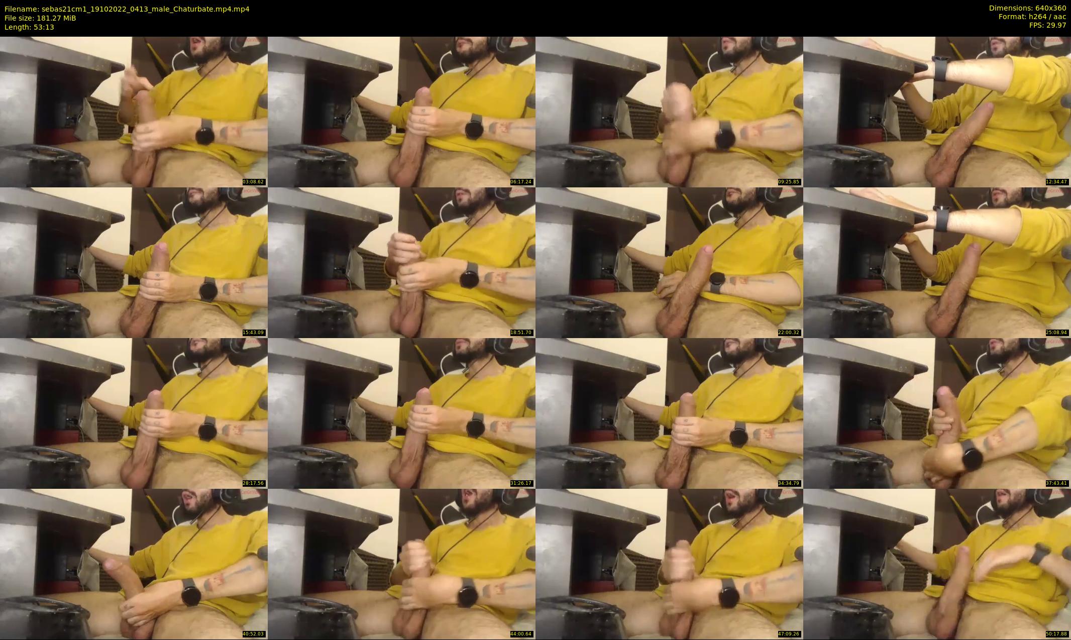 sebas21cm1 — 54 minute Chaturbate male cam show recording, 360p, Oct 19, 2022