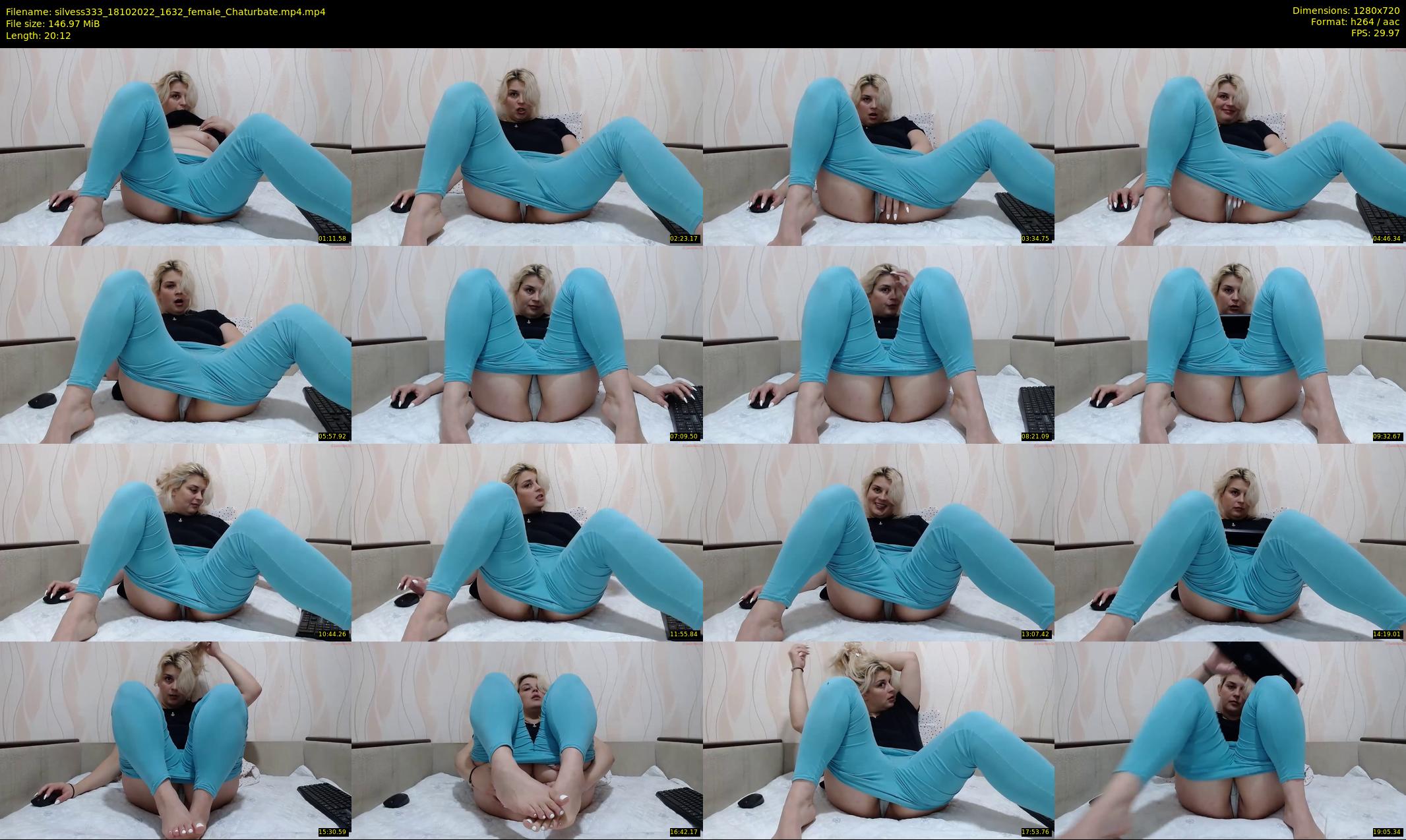 silvess333 — 21 minute Chaturbate female cam show recording, 720p, Oct 18, 2022