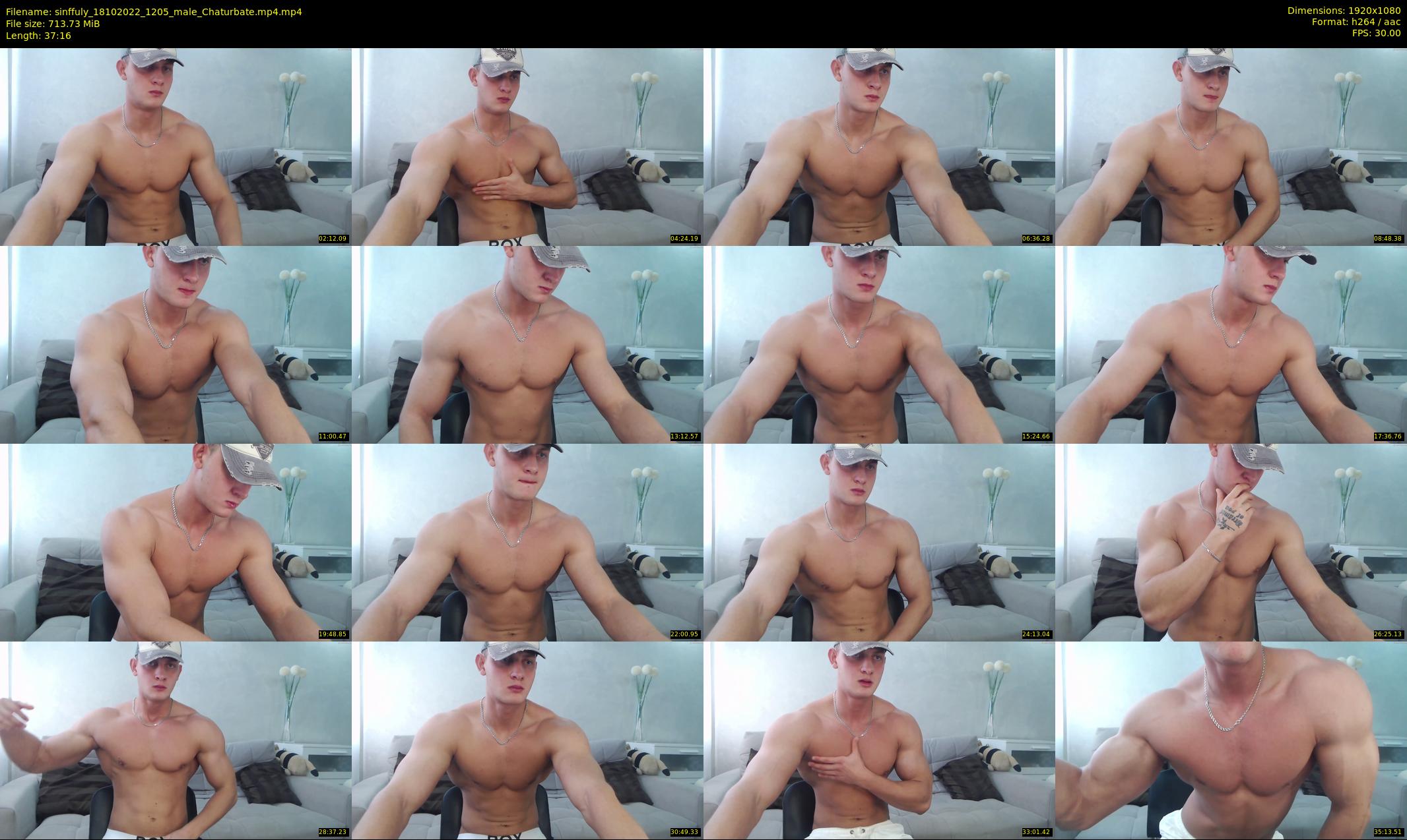 sinffuly — 38 minute Chaturbate male cam show recording, 1080p, Oct 18, 2022