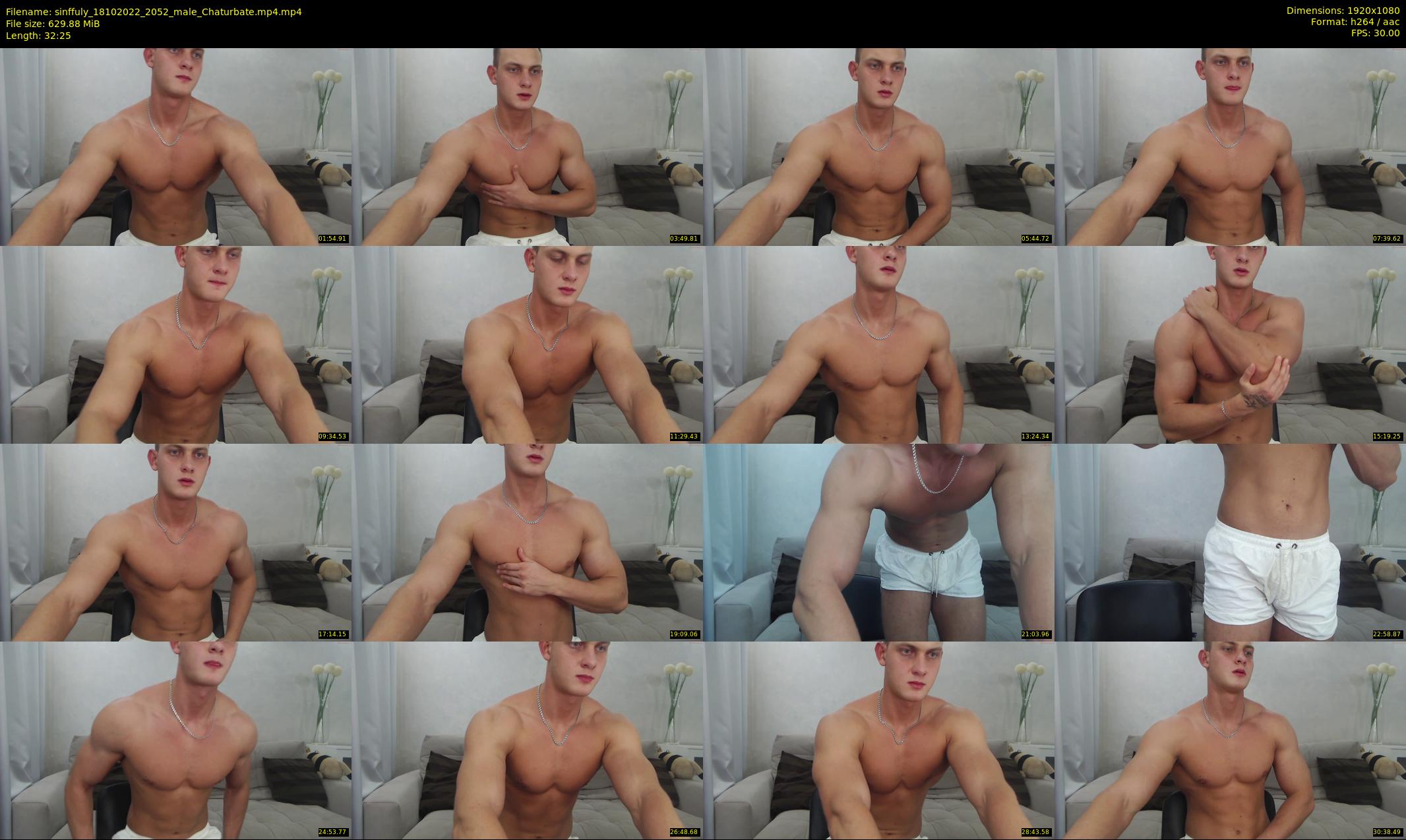 sinffuly — 33 minute Chaturbate male cam show recording, 1080p, Oct 18, 2022