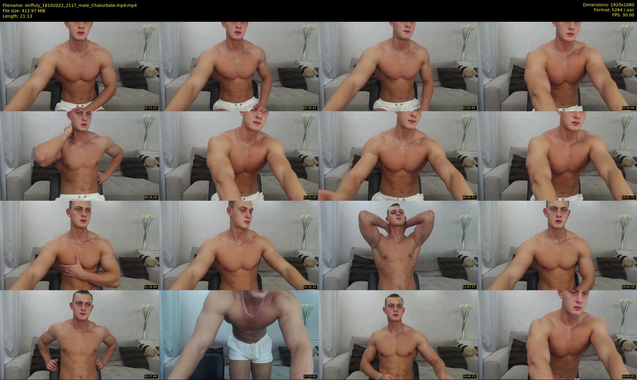 sinffuly — 22 minute Chaturbate male cam show recording, 1080p, Oct 18, 2022