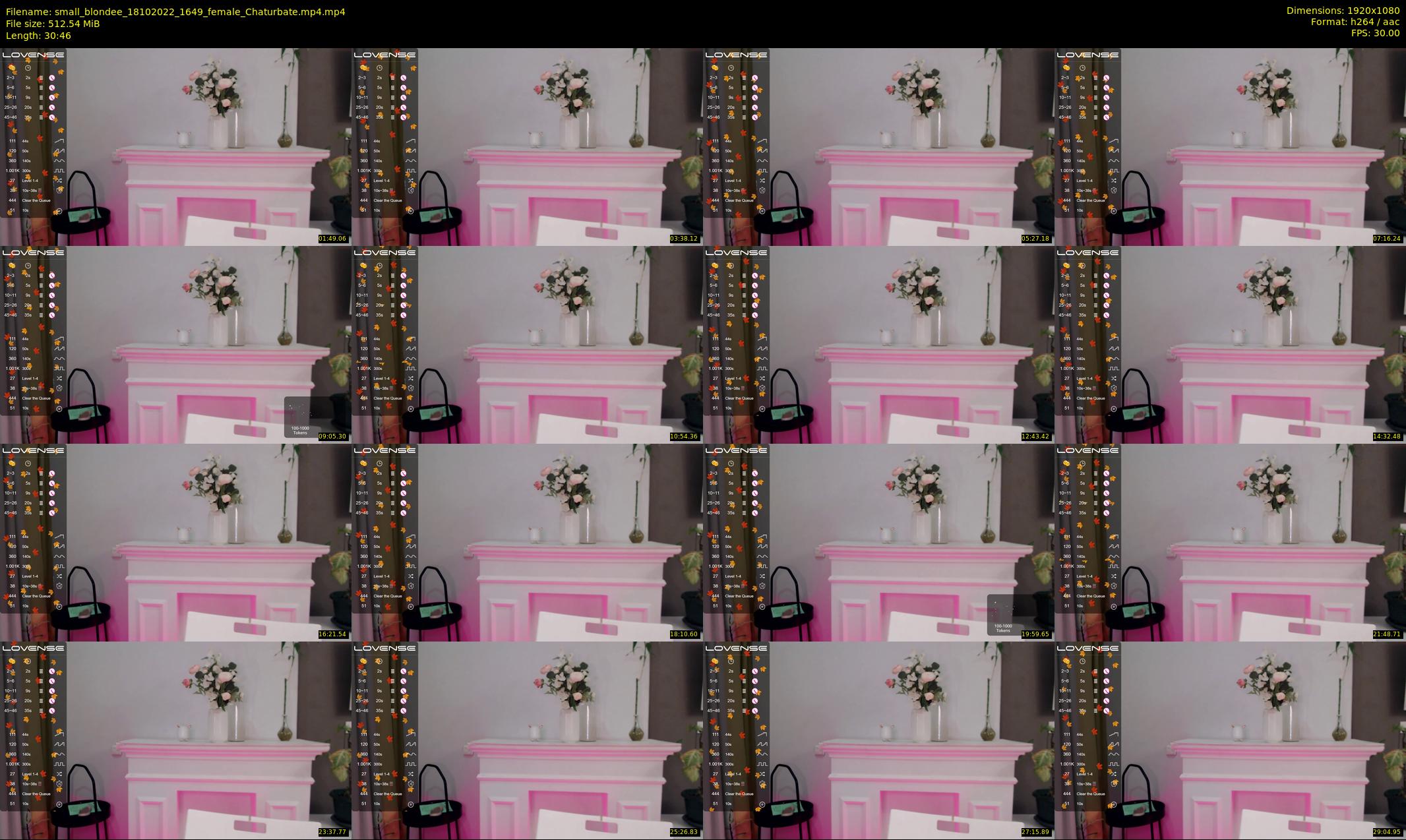 small_blondee — 31 minute Chaturbate female cam show recording, 1080p, Oct 18, 2022