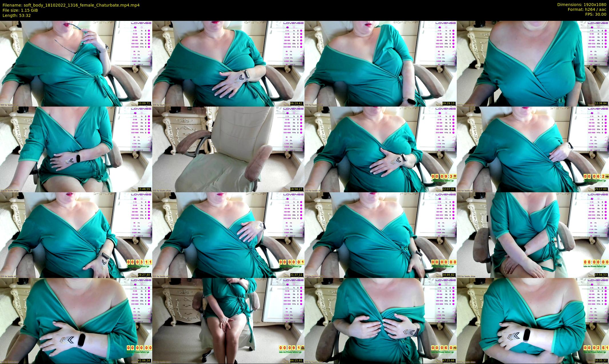 soft_body — 54 minute Chaturbate female cam show recording, 1080p, Oct 18, 2022