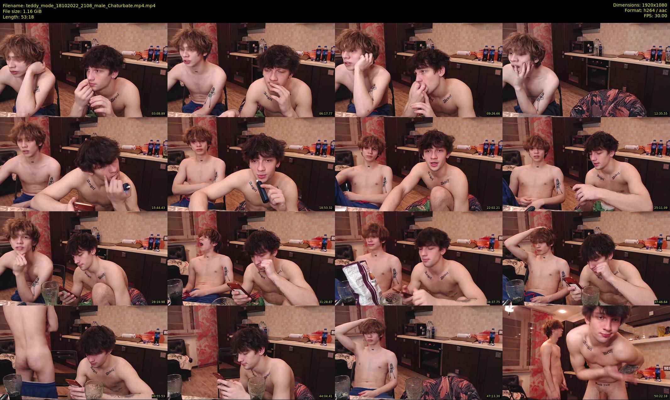 teddy_mode — 54 minute Chaturbate couple cam show recording, 1080p, Oct 18, 2022