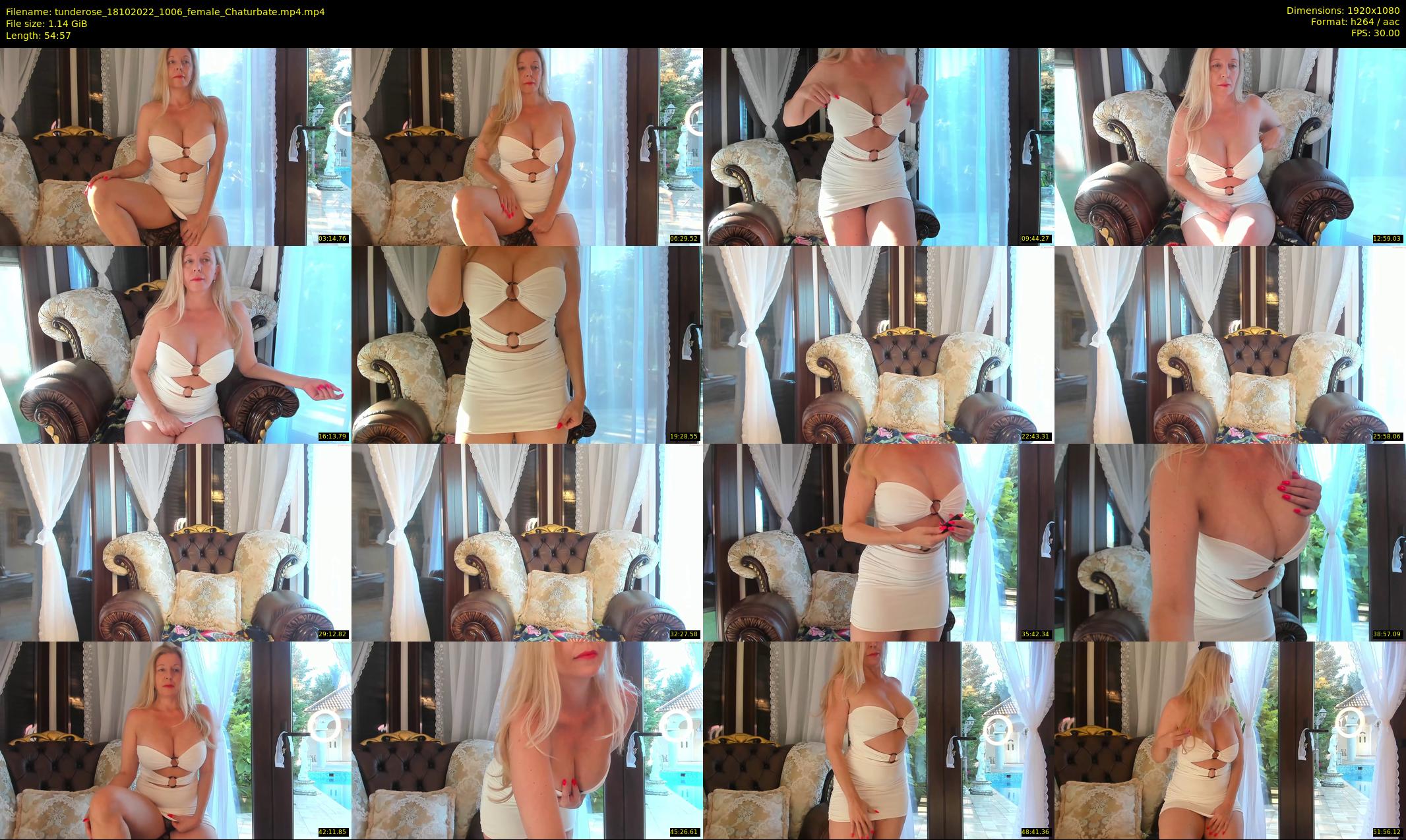 tunderose — 55 minute Chaturbate female cam show recording, 1080p, Oct 18, 2022