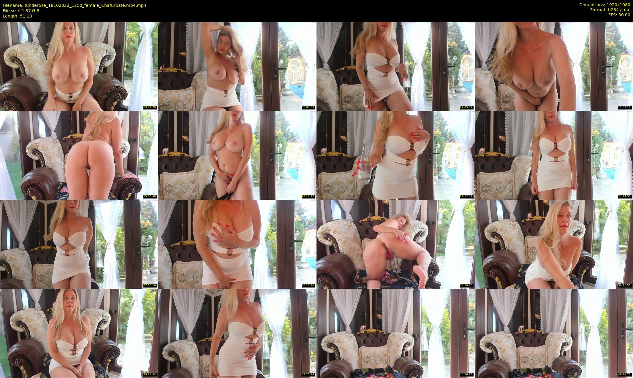 tunderose — 52 minute Chaturbate female cam show recording, 1080p, Oct 18, 2022