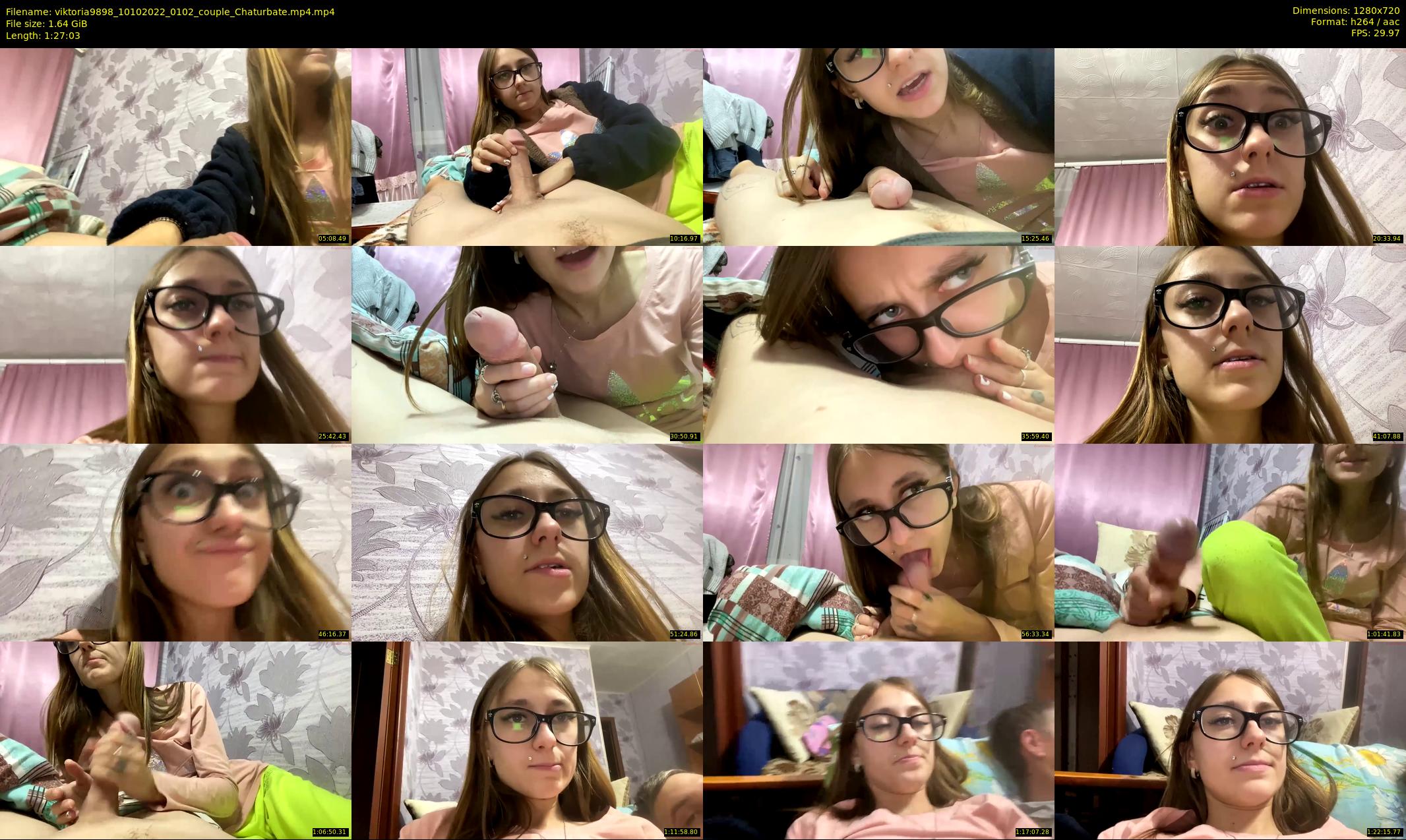 viktoria9898 — 88 minute Chaturbate couple cam show recording, 720p, Oct 10, 2022