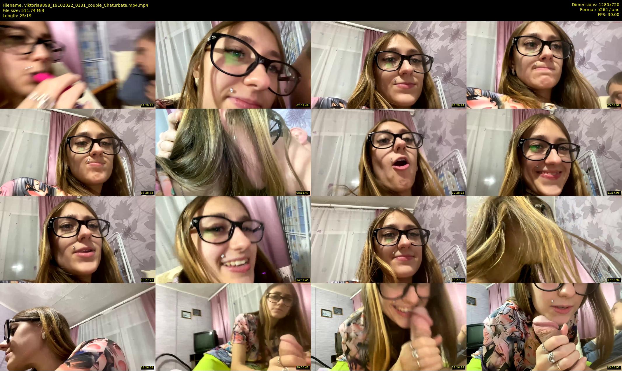 viktoria9898 — 26 minute Chaturbate couple cam show recording, 720p, Oct 19, 2022