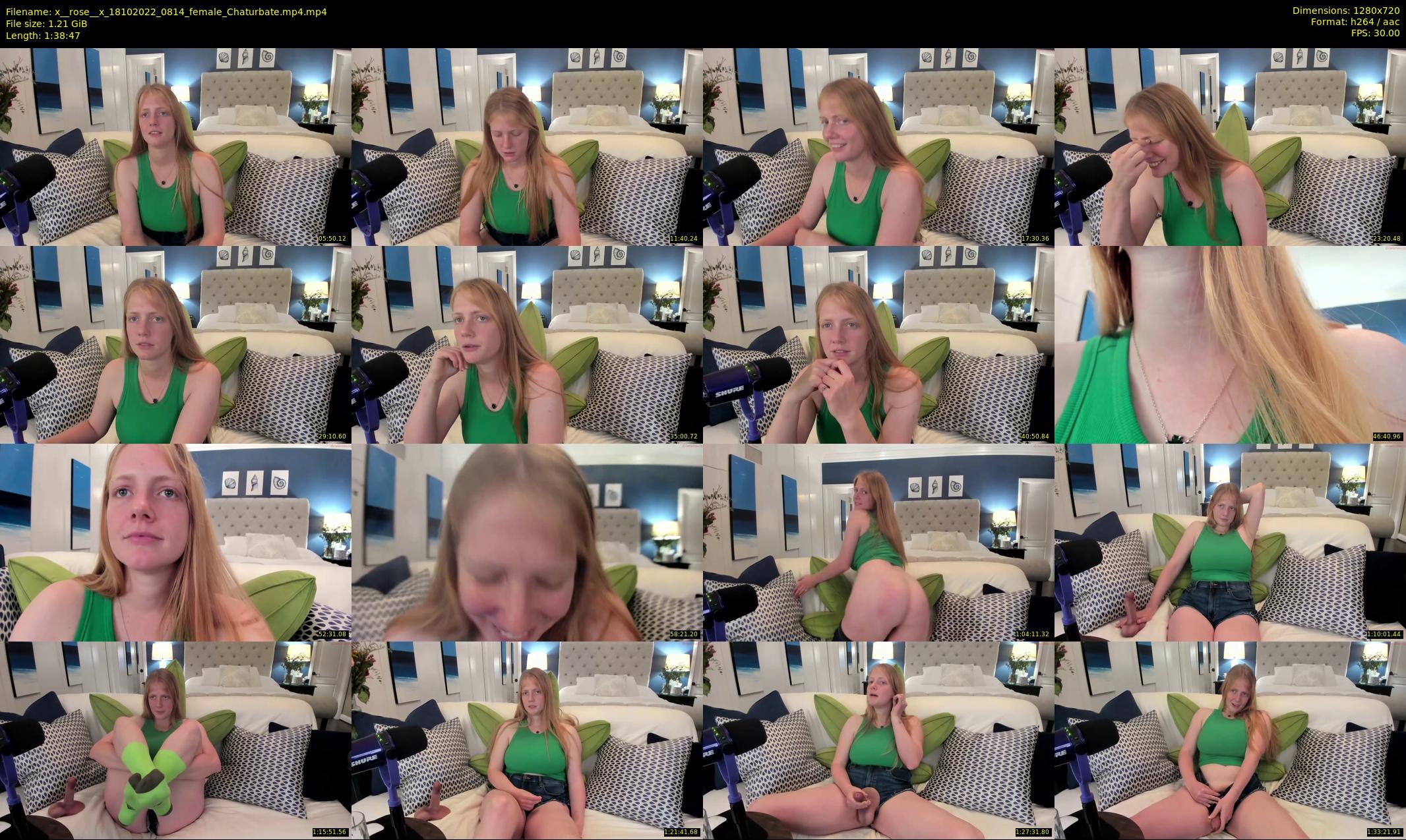 x__rose__x — 99 minute Chaturbate female cam show recording, 720p, Oct 18, 2022