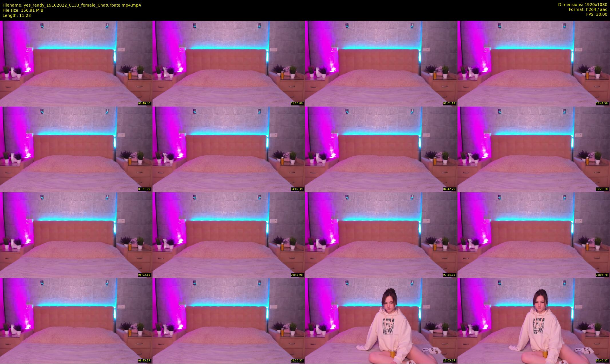 yes_ready — 12 minute Chaturbate female cam show recording, 1080p, Oct 19, 2022