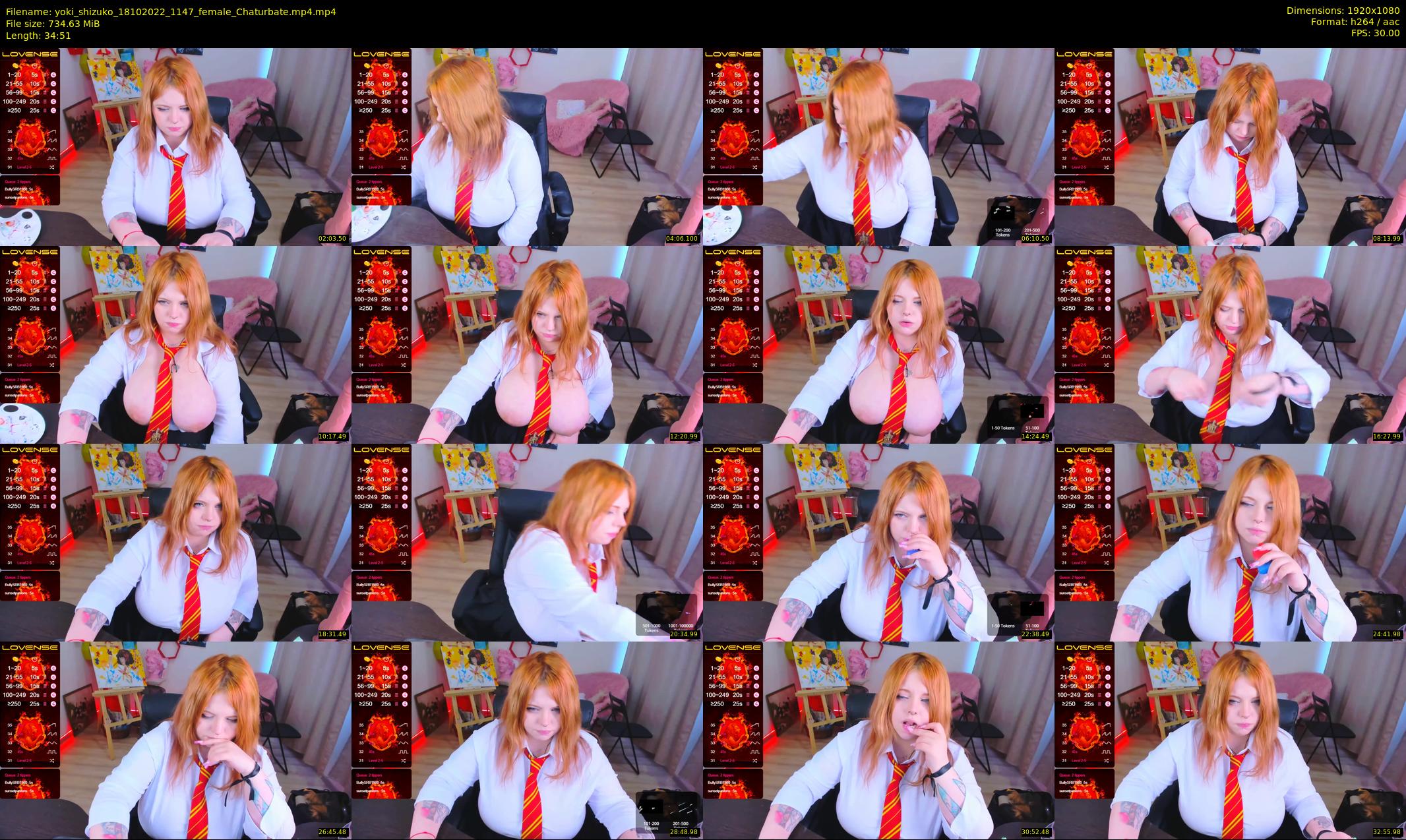 yoki_shizuko — 35 minute Chaturbate female cam show recording, 1080p, Oct 18, 2022