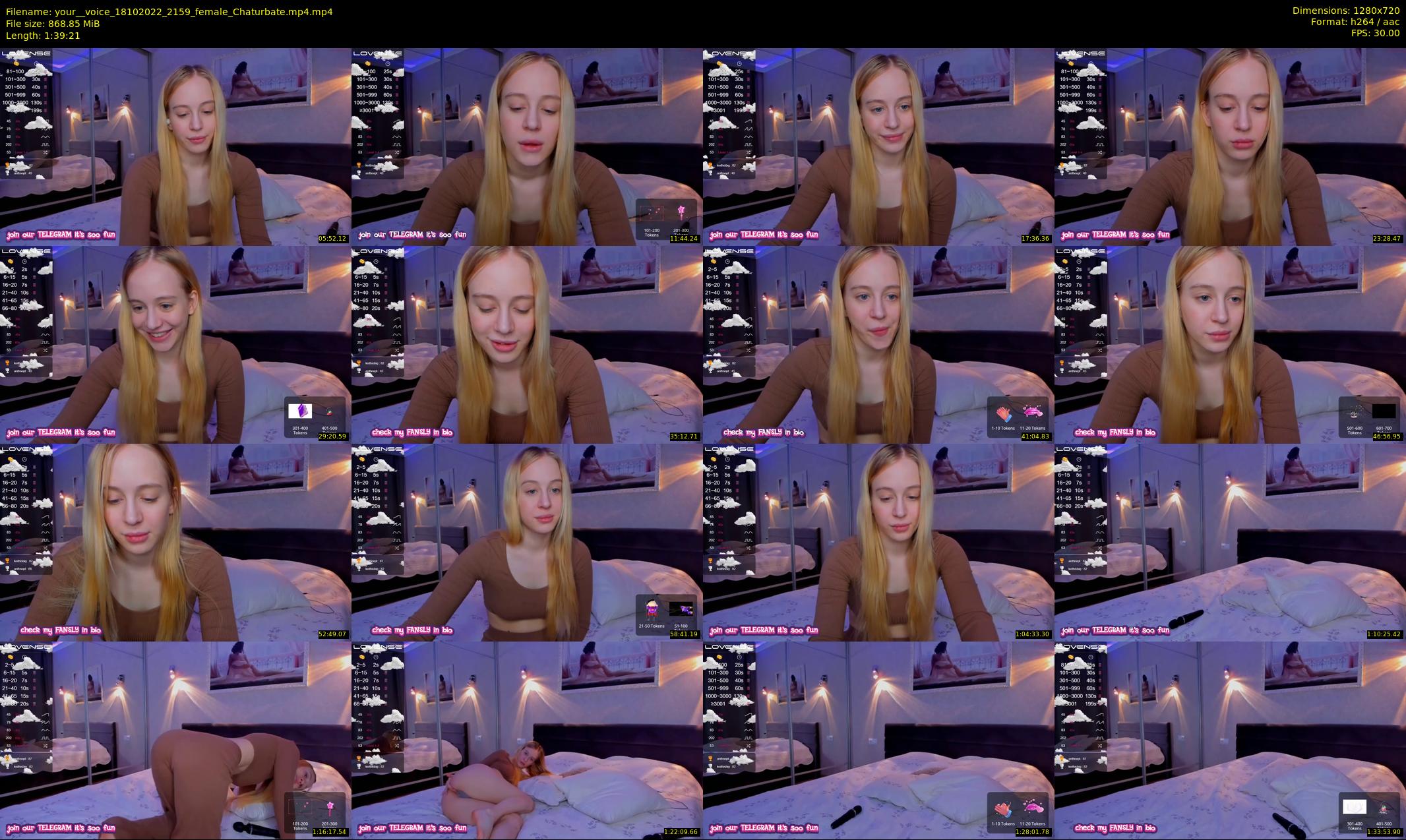 your__voice — 100 minute Chaturbate female cam show recording, 720p, Oct 18, 2022