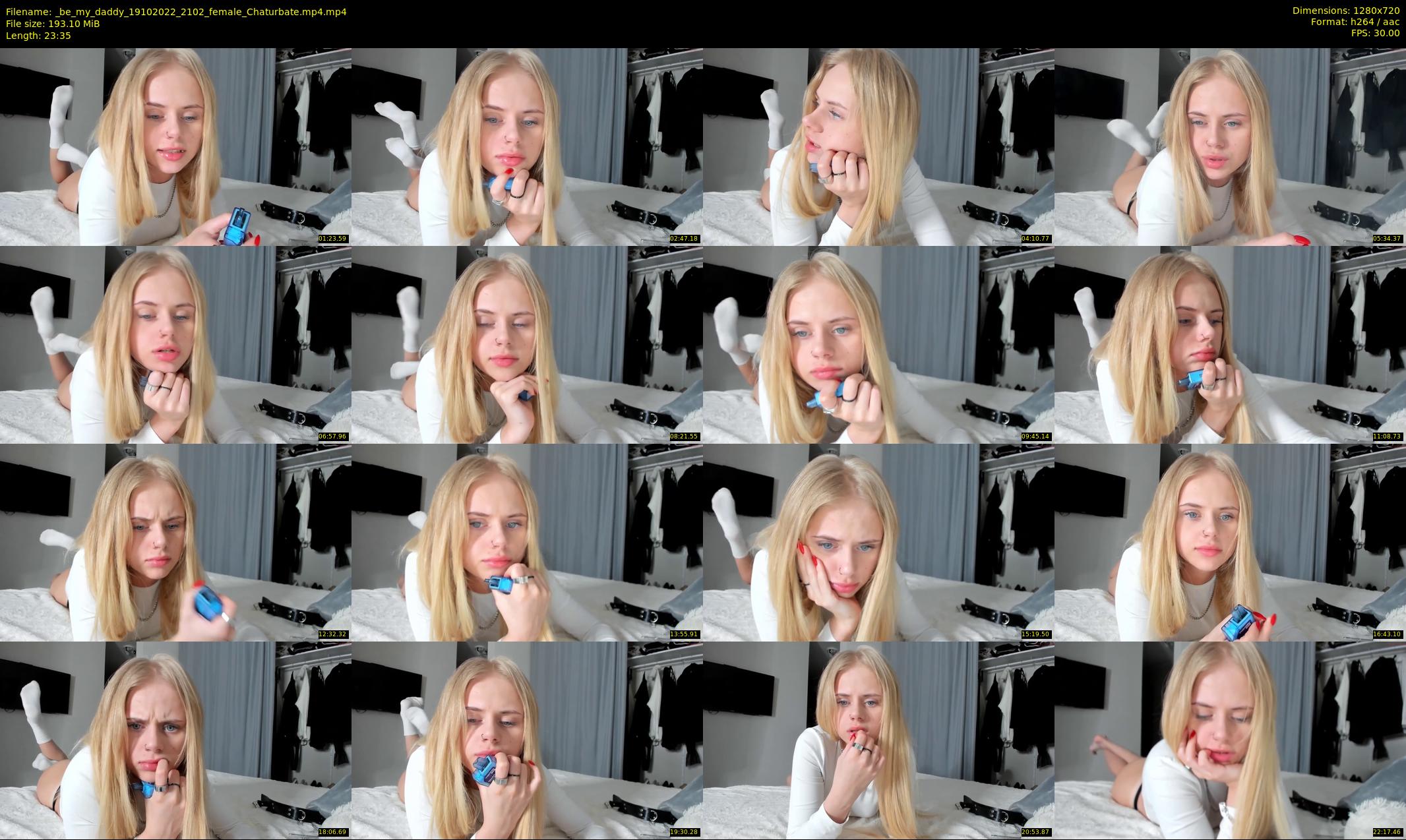 _be_my_daddy — 24 minute Chaturbate female cam show recording, 720p, Oct 19, 2022