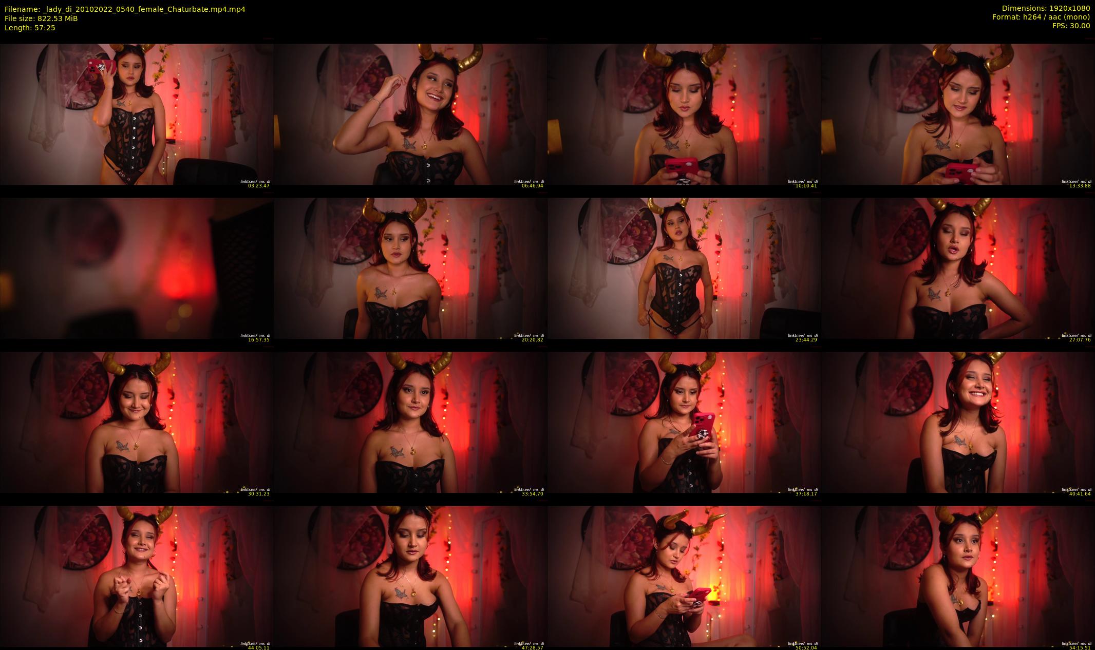 _lady_di — 58 minute Chaturbate female cam show recording, 1080p, Oct 20, 2022