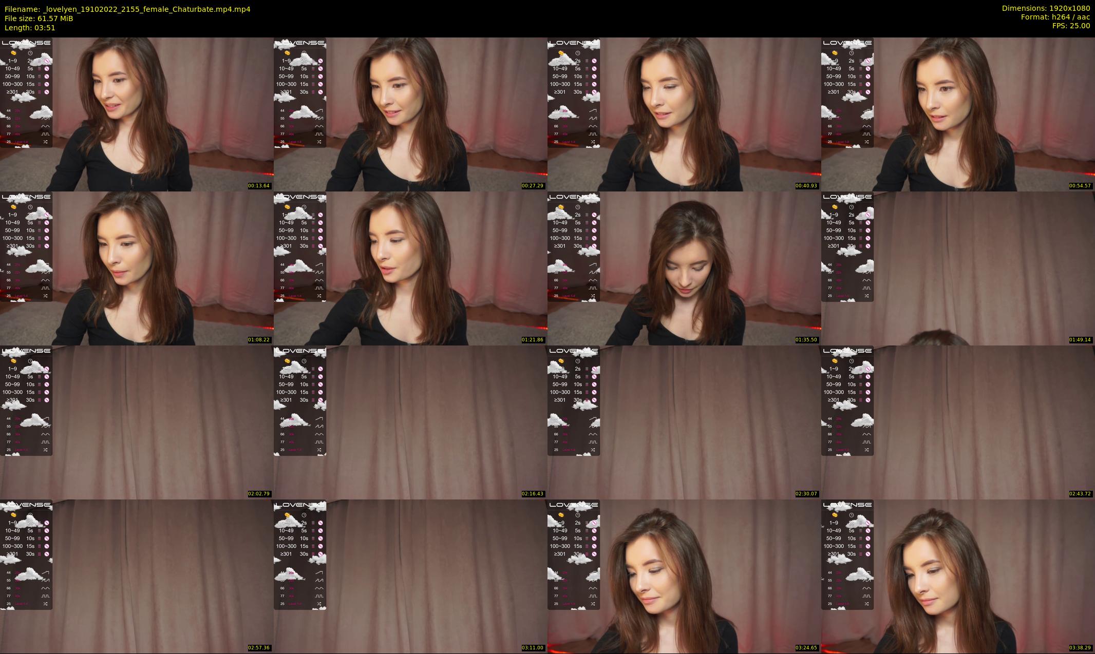 _lovelyen — 4 minute Chaturbate female cam show recording, 1080p, Oct 19, 2022