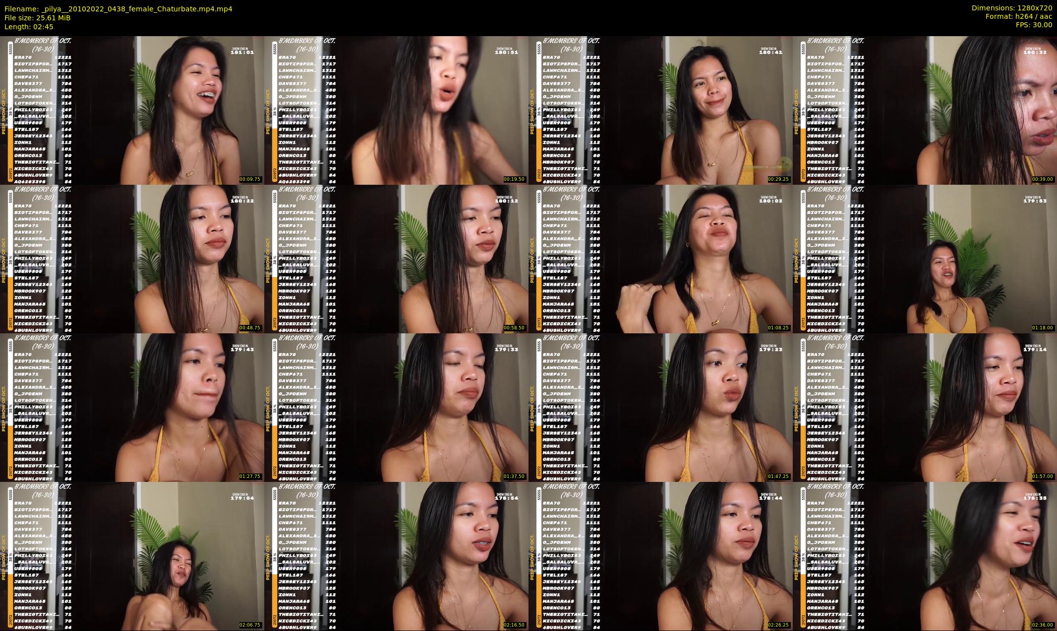 _pilya_ — 3 minute Chaturbate female cam show recording, 720p, Oct 20, 2022