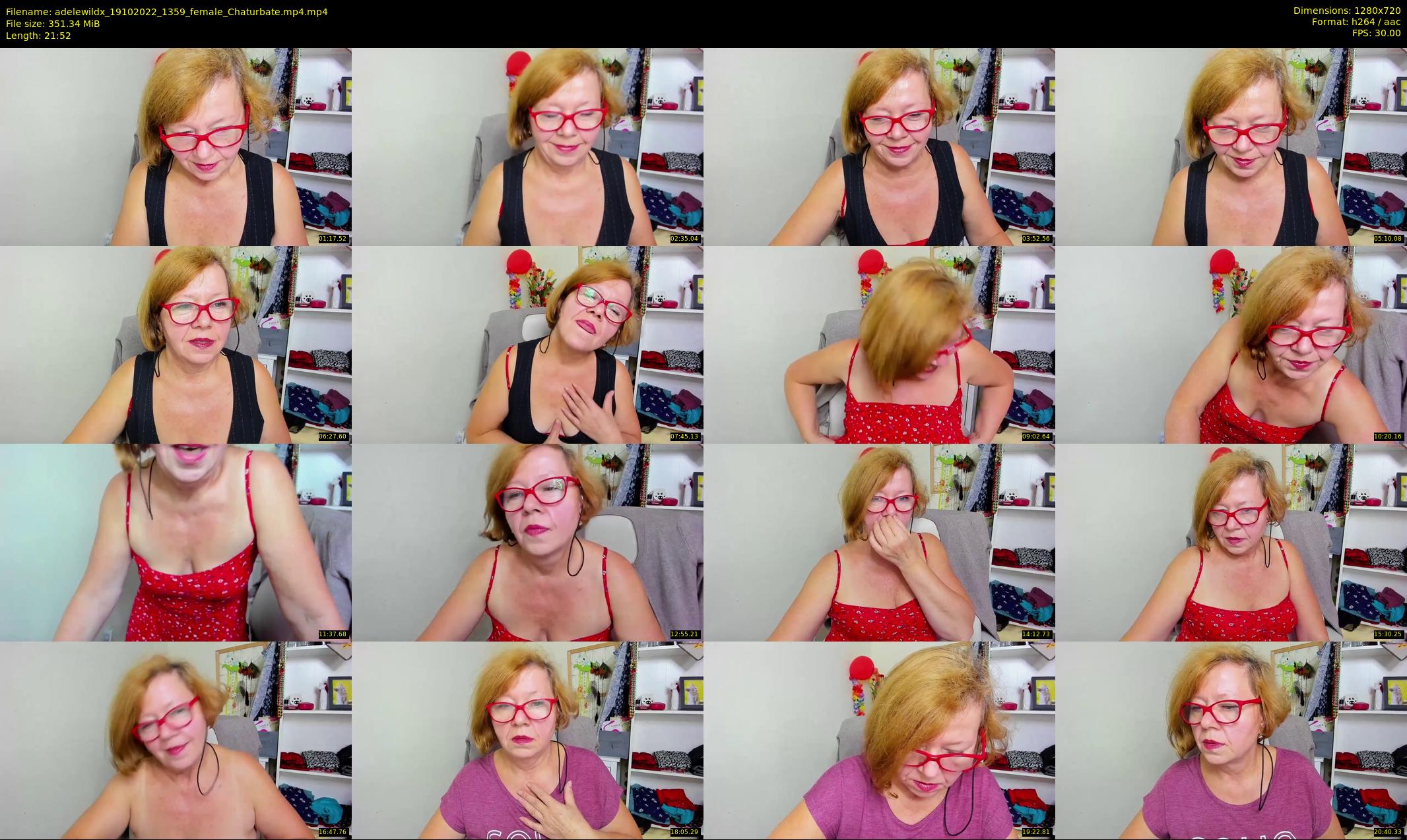 adelewildx — 22 minute Chaturbate female cam show recording, 720p, Oct 19, 2022