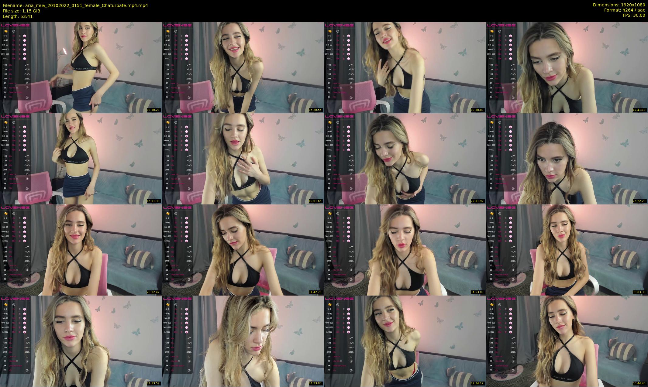 aria_muv — 54 minute Chaturbate female cam show recording, 1080p, Oct 20, 2022