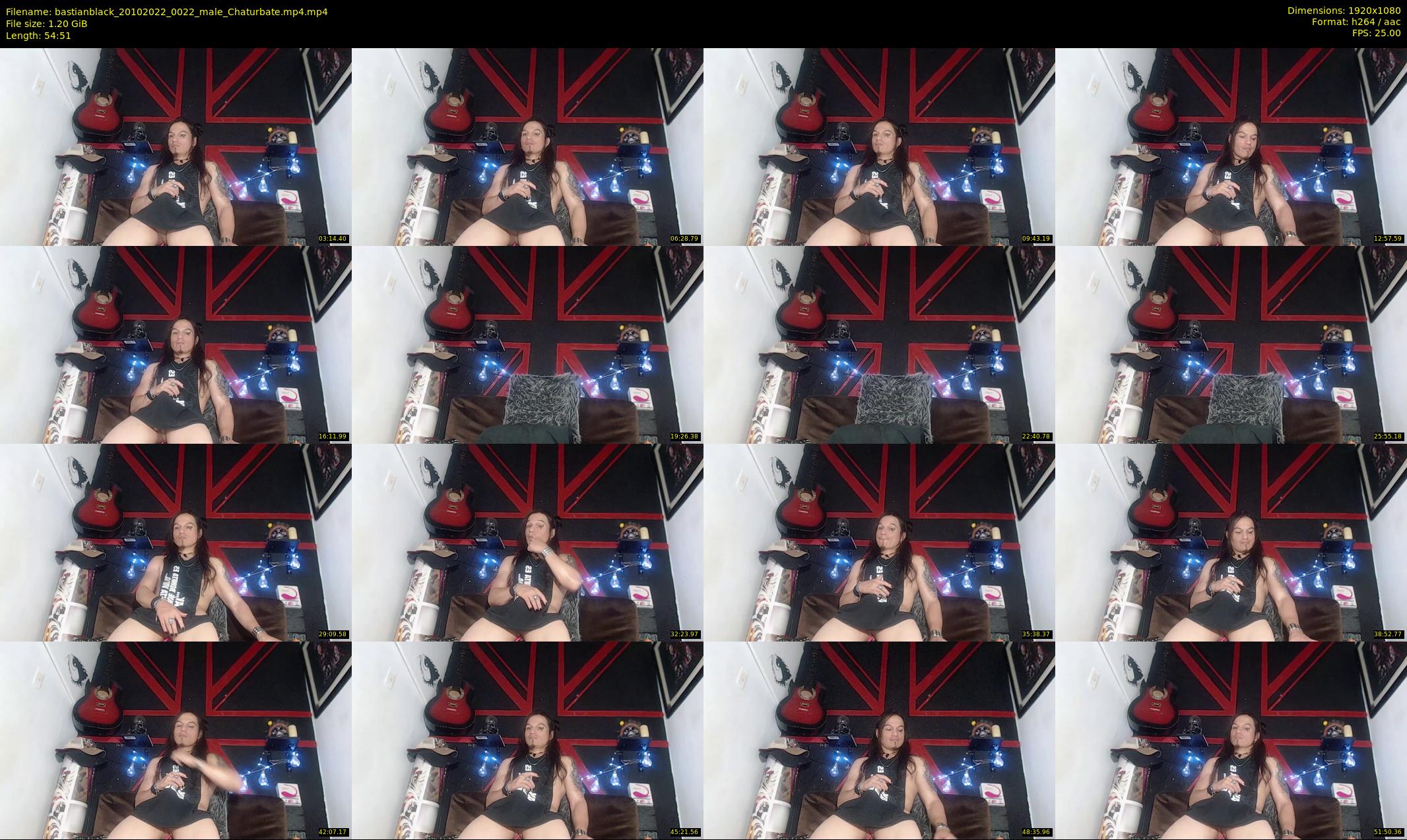 bastianblack — 55 minute Chaturbate male cam show recording, 1080p, Oct 20, 2022