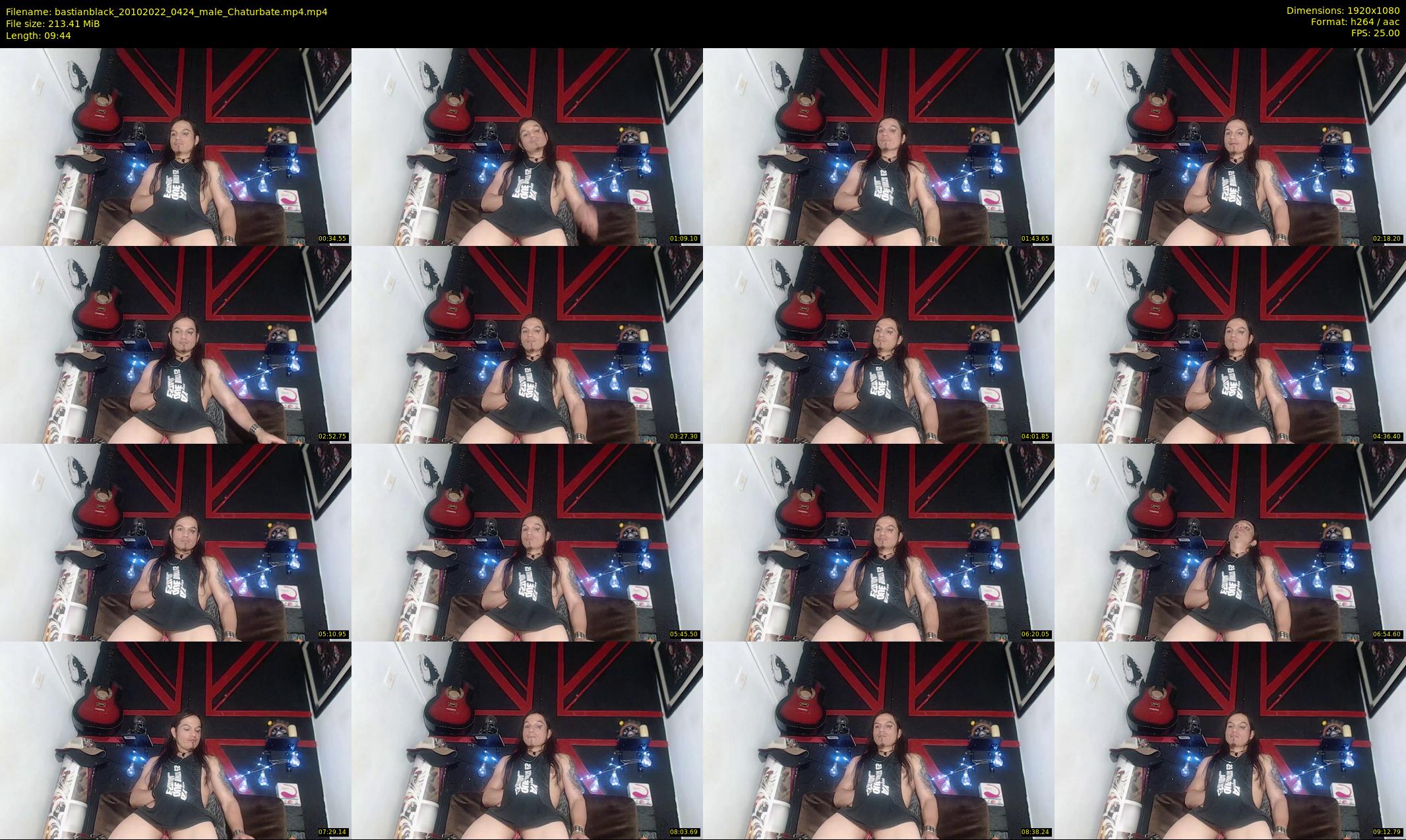 bastianblack — 10 minute Chaturbate male cam show recording, 1080p, Oct 20, 2022