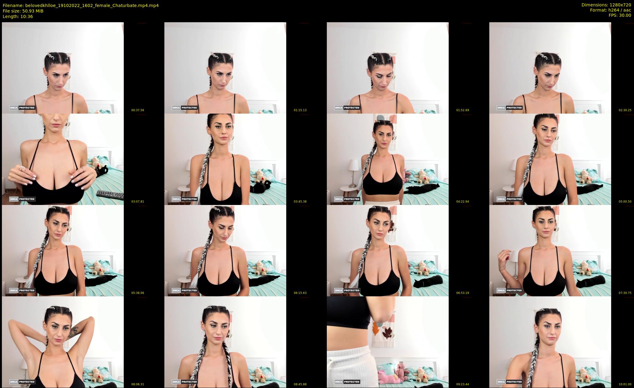 belovedkhlloe — 11 minute Chaturbate female cam show recording, 720p, Oct 19, 2022