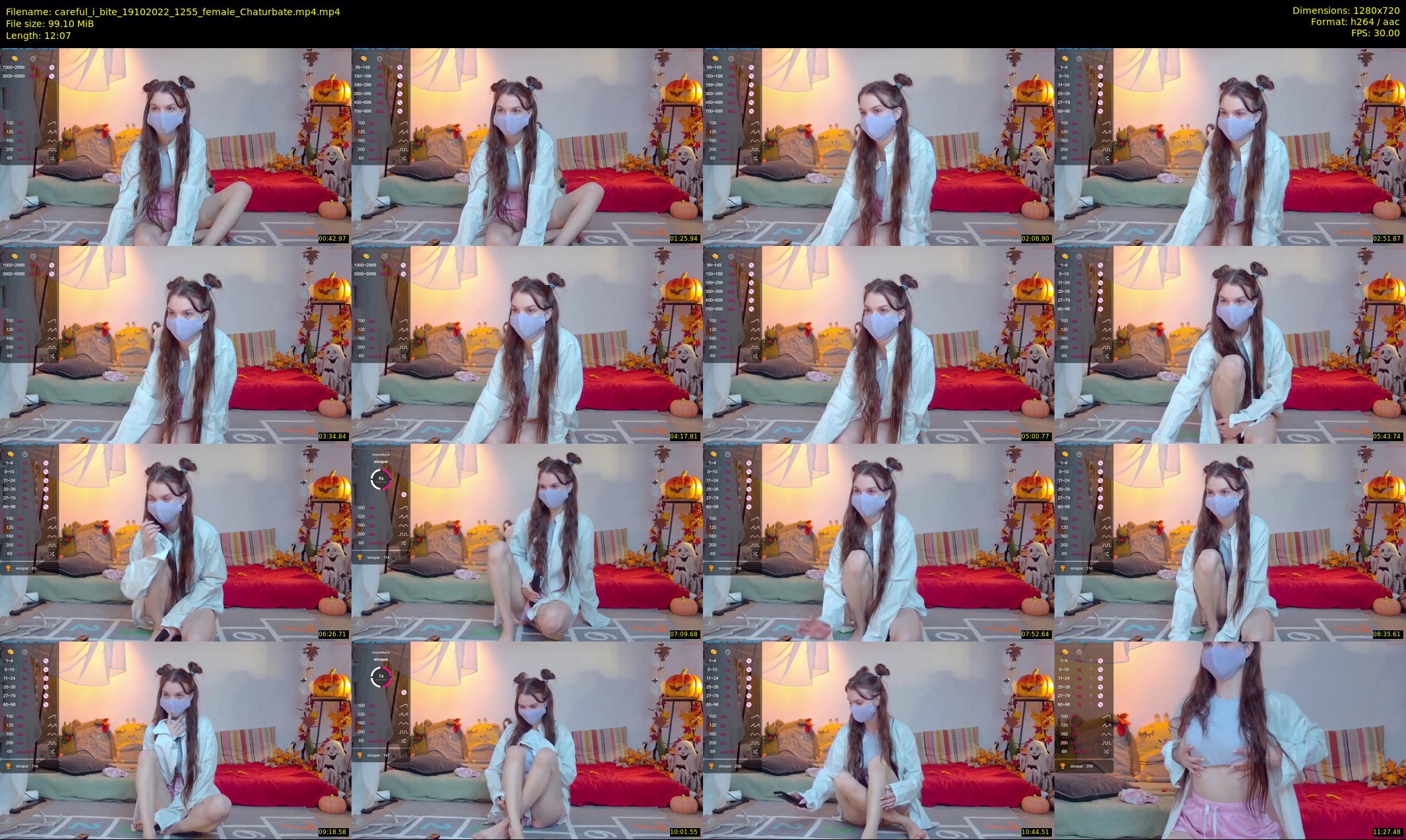 careful_i_bite — 13 minute Chaturbate female cam show recording, 720p, Oct 19, 2022