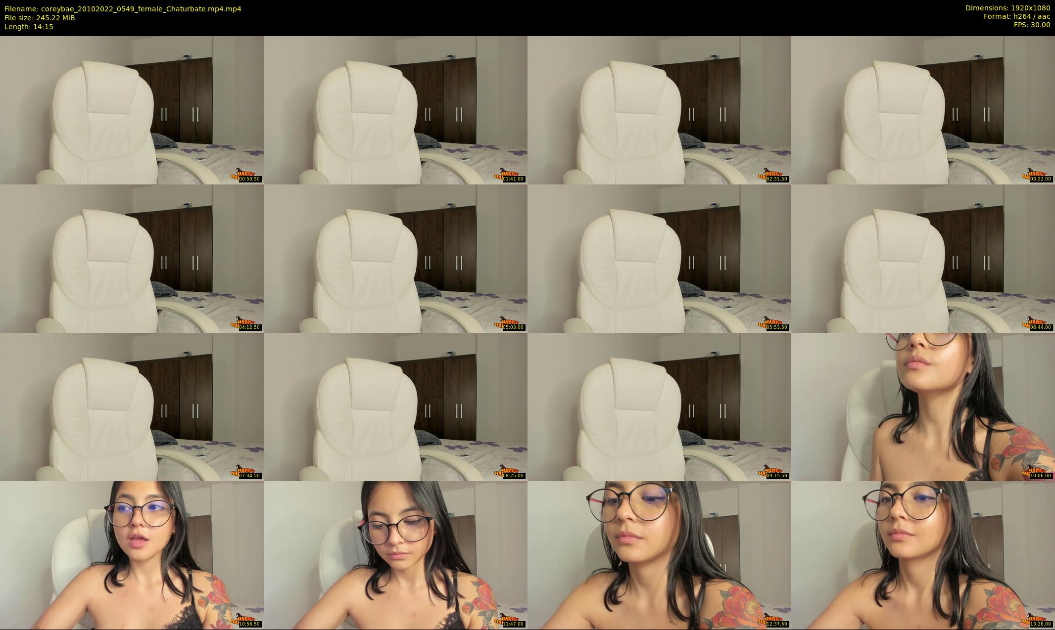coreybae — 15 minute Chaturbate female cam show recording, 1080p, Oct 20, 2022