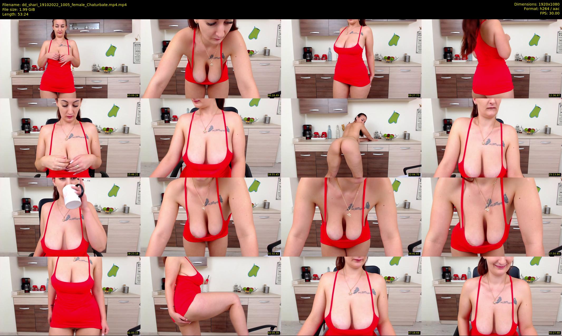 dd_shari — 54 minute Chaturbate female cam show recording, 1080p, Oct 19, 2022