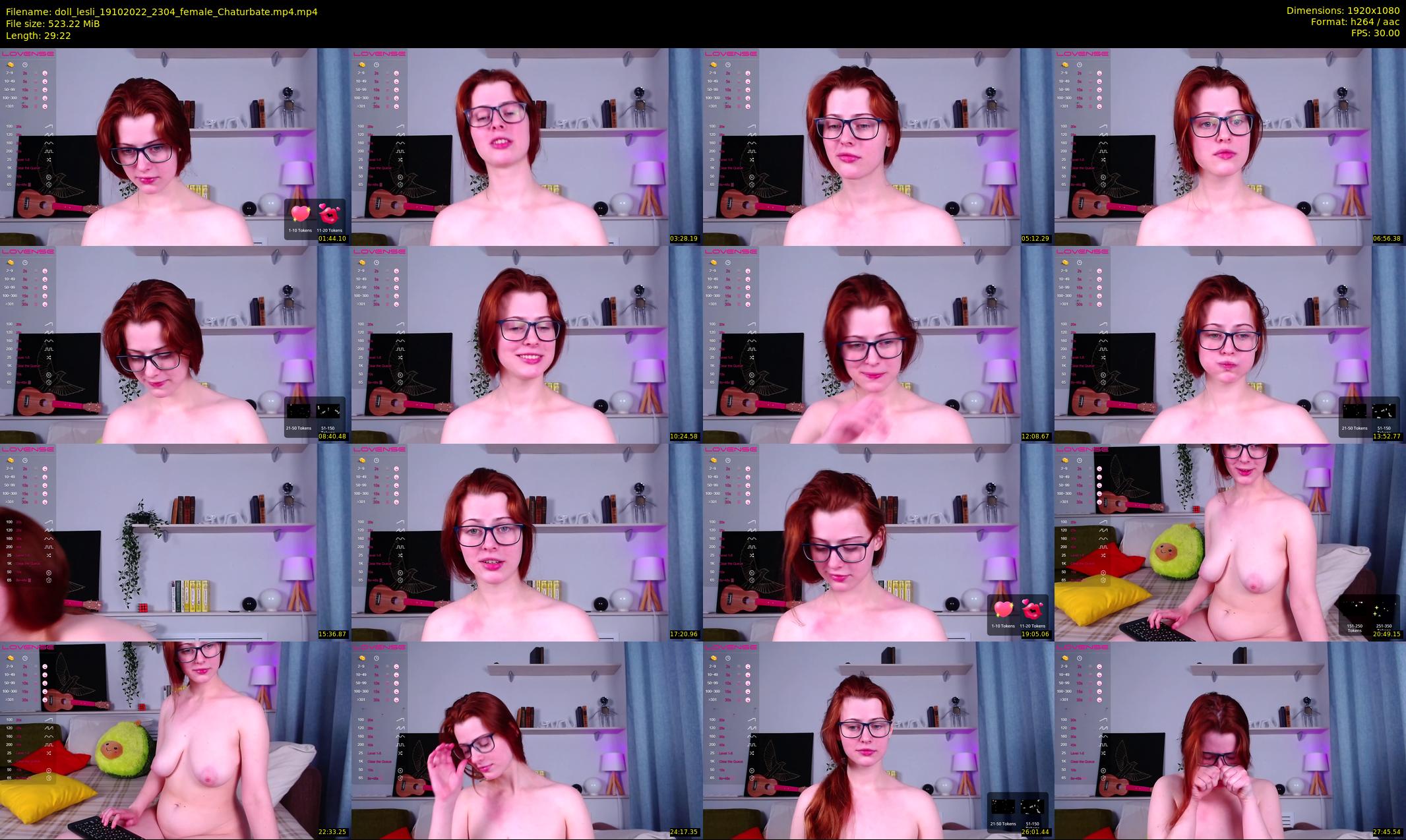 doll_lesli — 30 minute Chaturbate female cam show recording, 1080p, Oct 19, 2022