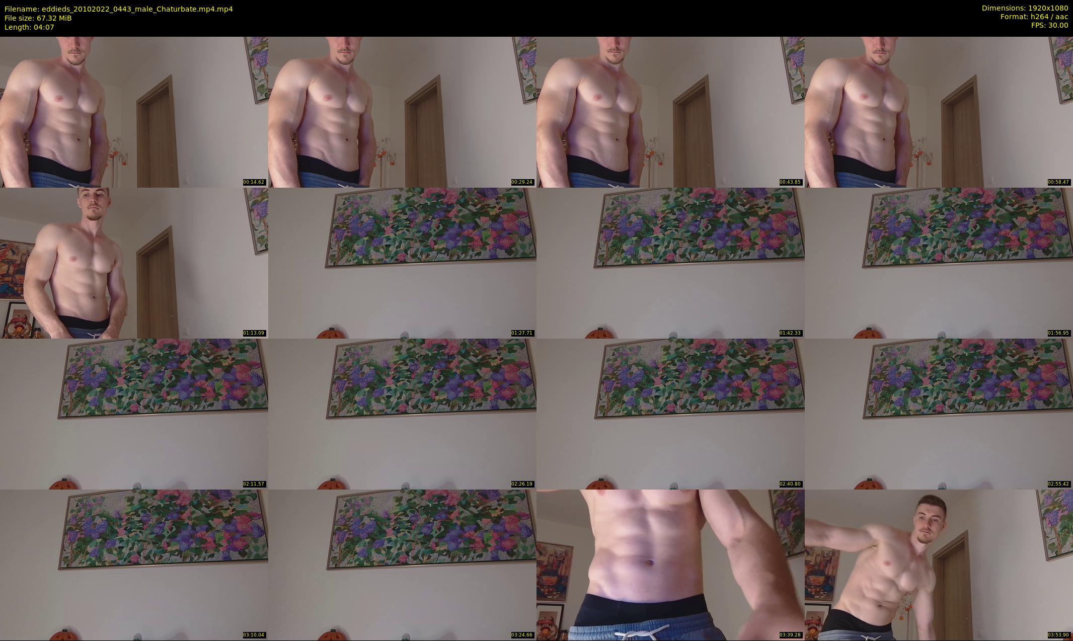 eddieds — 5 minute Chaturbate male cam show recording, 1080p, Oct 20, 2022