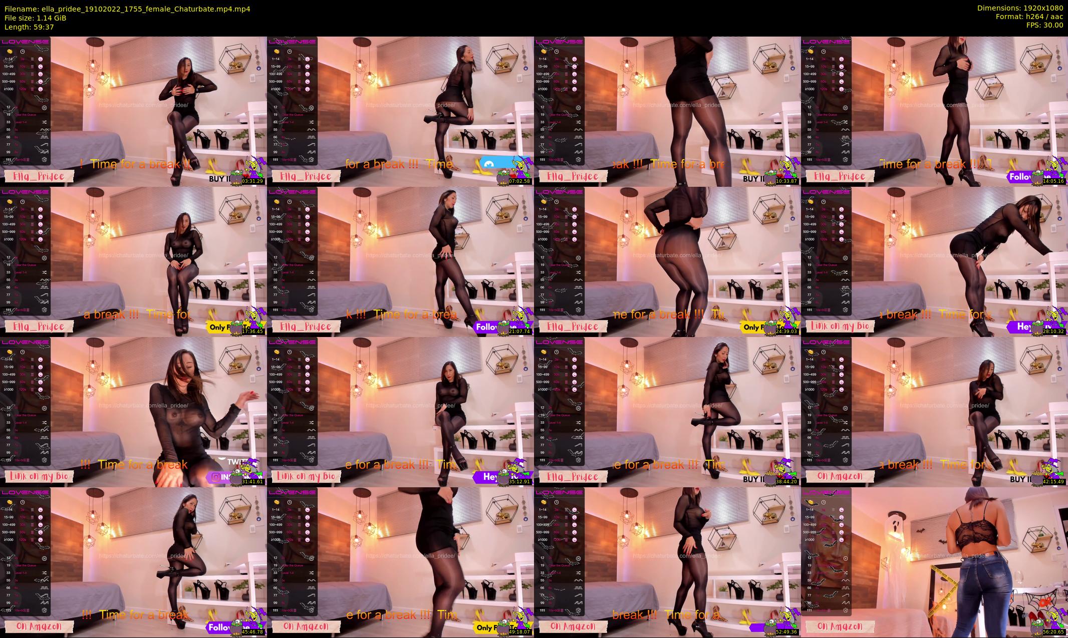 ella_pridee — 60 minute Chaturbate female cam show recording, 1080p, Oct 19, 2022