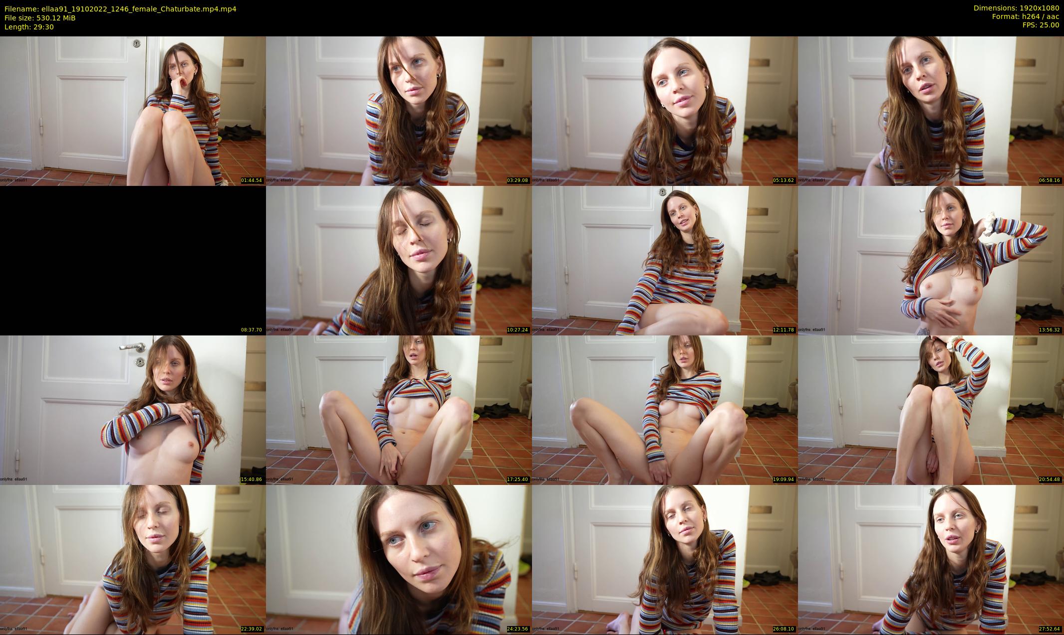 ellaa91 — 30 minute Chaturbate female cam show recording, 1080p, Oct 19, 2022