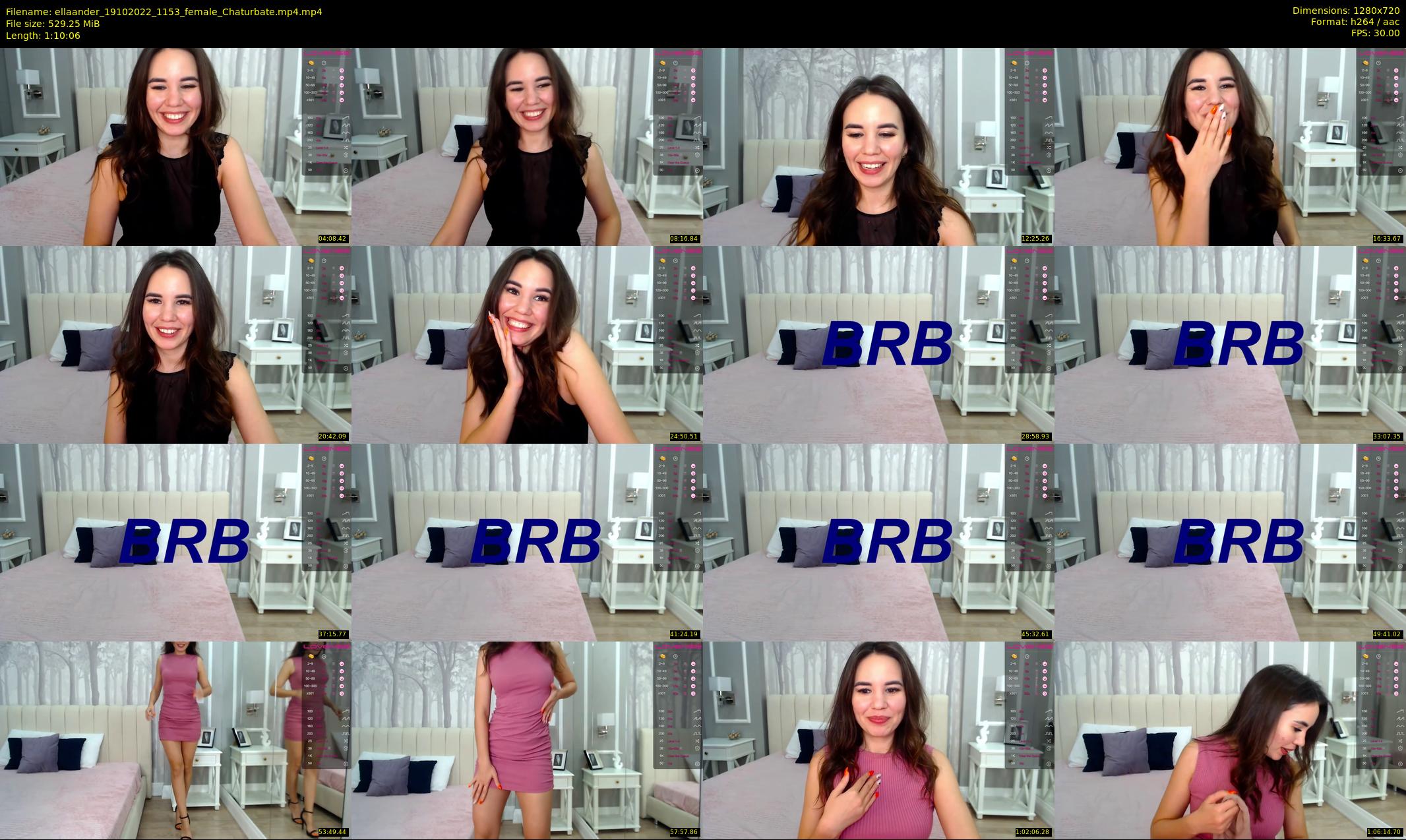 ellaander — 71 minute Chaturbate female cam show recording, 720p, Oct 19, 2022