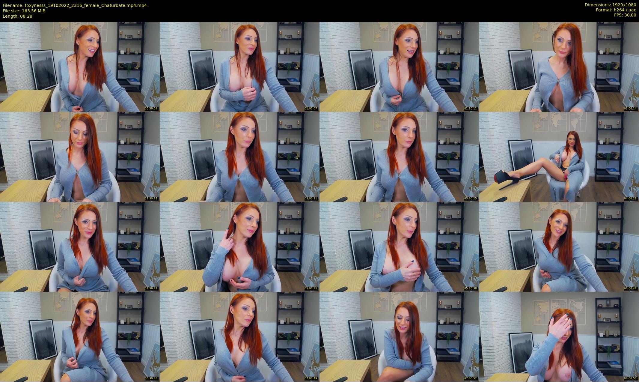 foxynesss — 9 minute Chaturbate female cam show recording, 1080p, Oct 19, 2022
