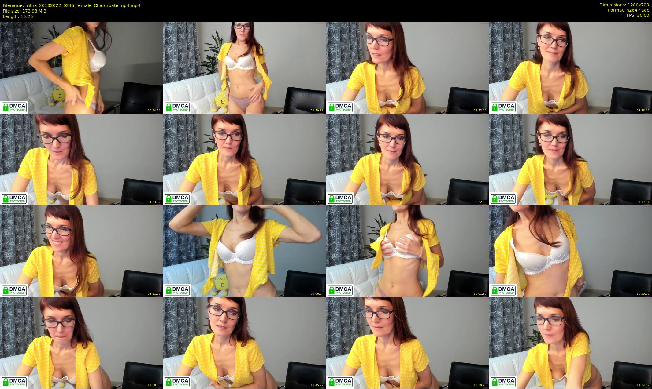 fritha — 16 minute Chaturbate female cam show recording, 720p, Oct 20, 2022