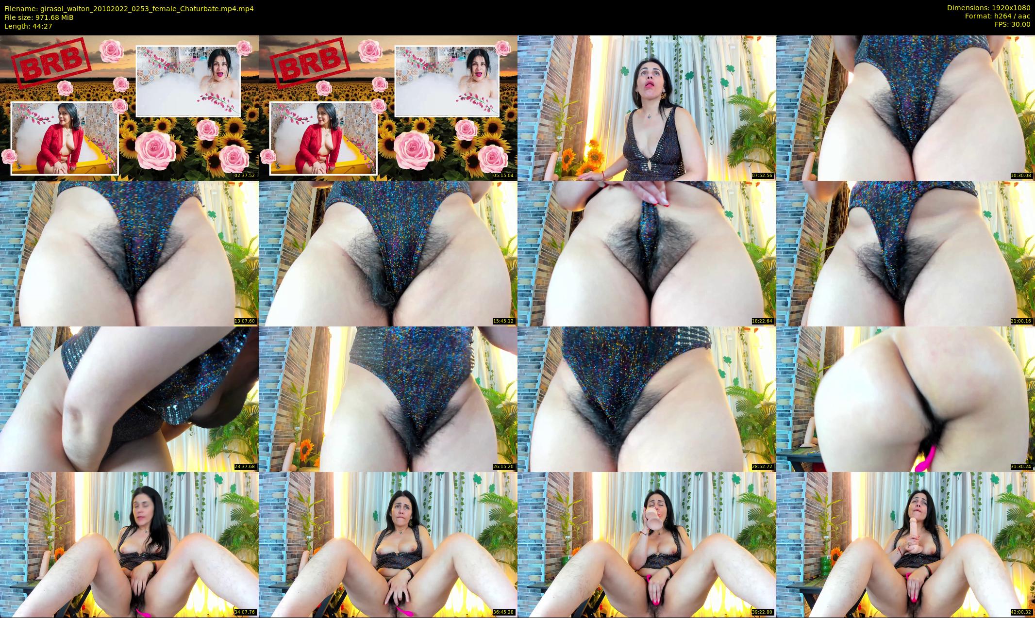 girasol_walton — 45 minute Chaturbate female cam show recording, 1080p, Oct 20, 2022