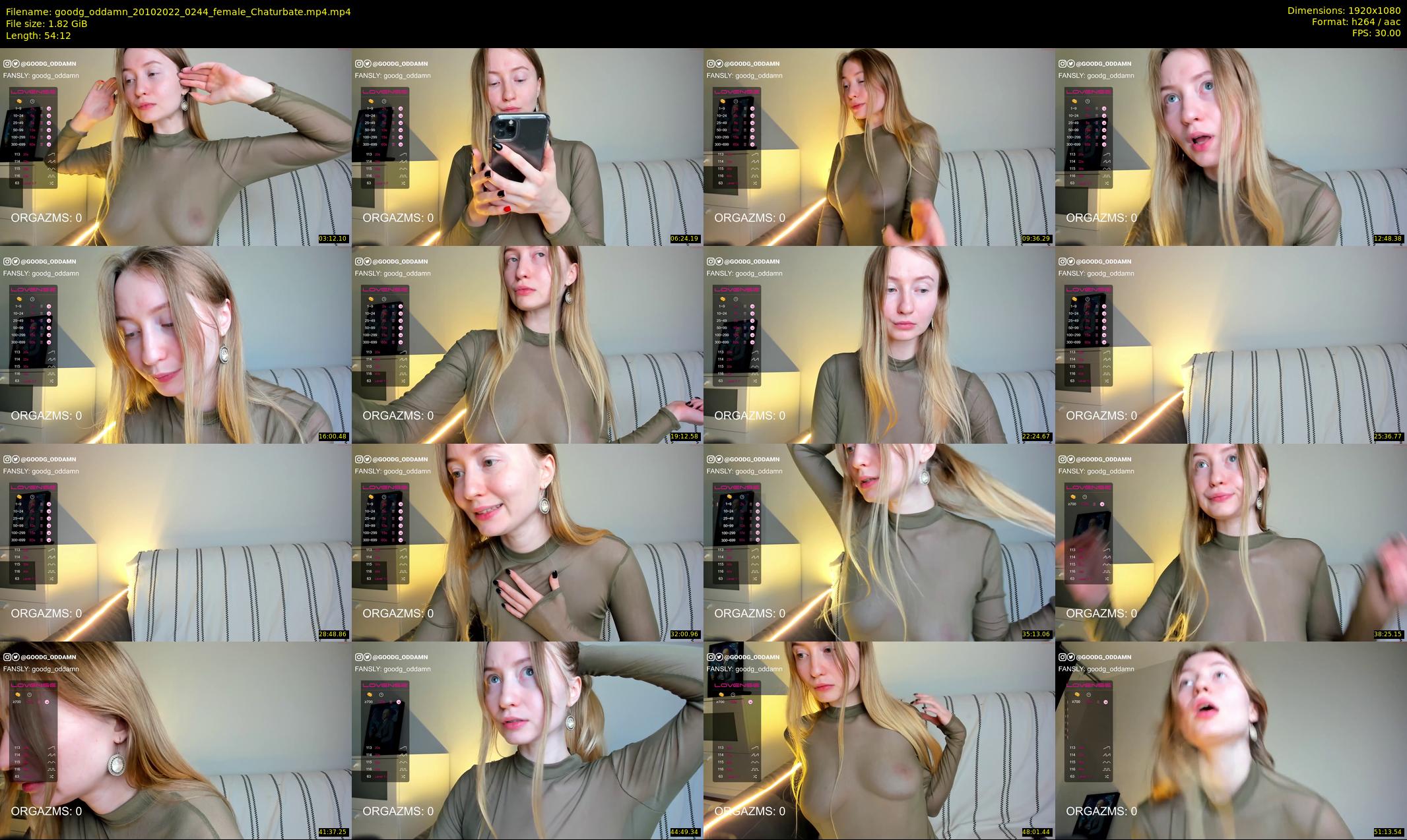 goodg_oddamn — 55 minute Chaturbate female cam show recording, 1080p, Oct 20, 2022