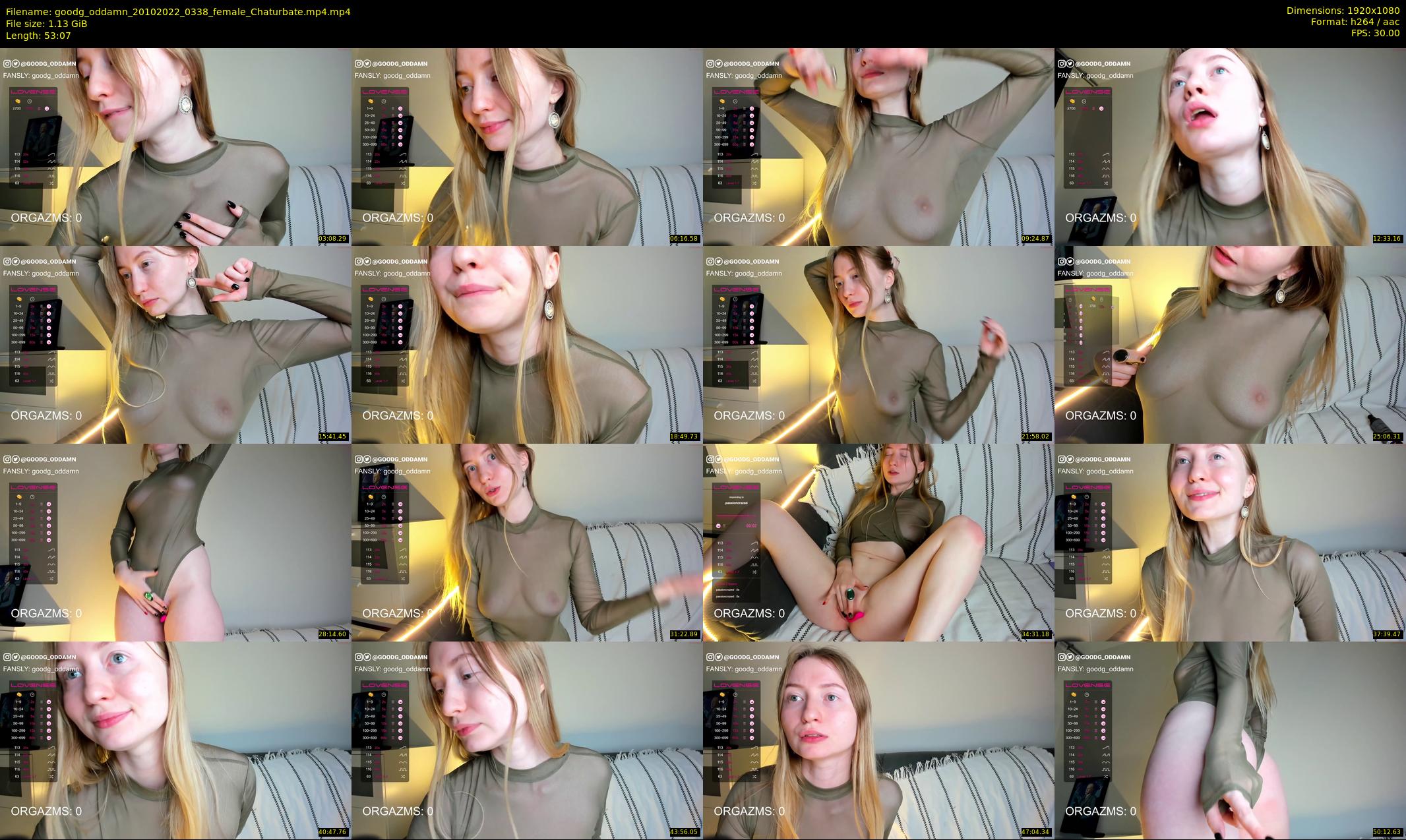goodg_oddamn — 54 minute Chaturbate female cam show recording, 1080p, Oct 20, 2022